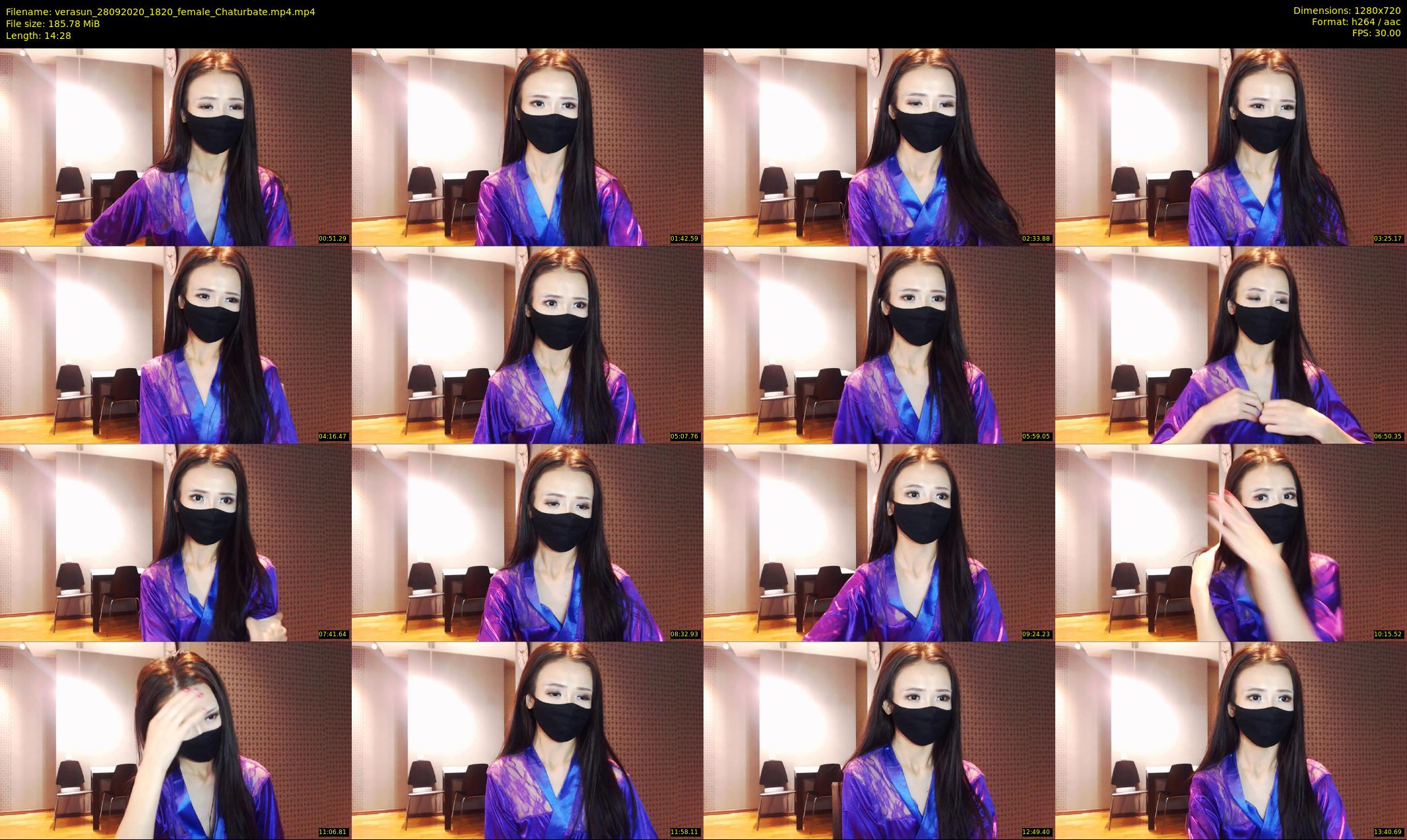 verasun — 15 minute Chaturbate female cam show recording, 720p, Sep 28, 2020