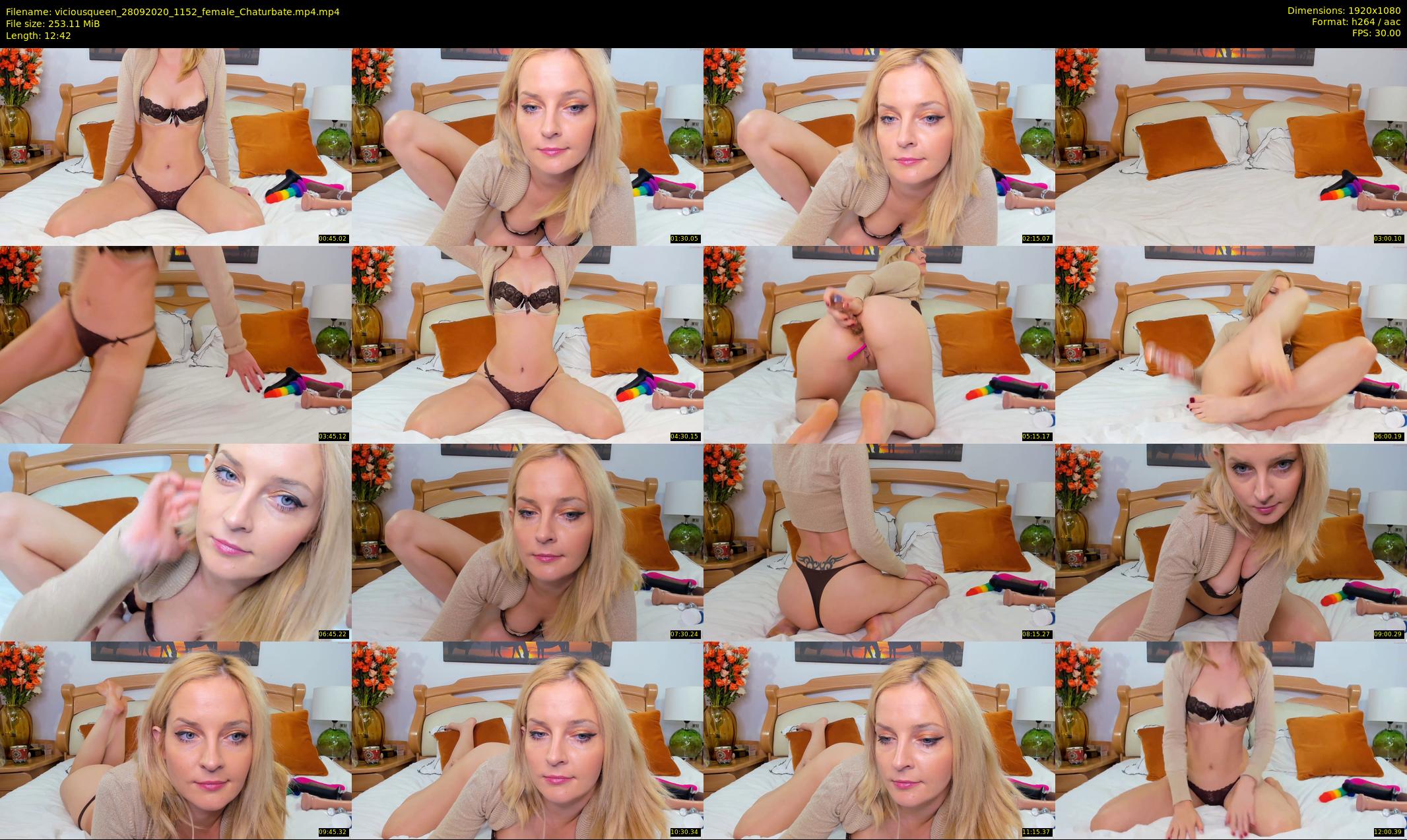 viciousqueen — 13 minute Chaturbate female cam show recording, 1080p, Sep 28, 2020