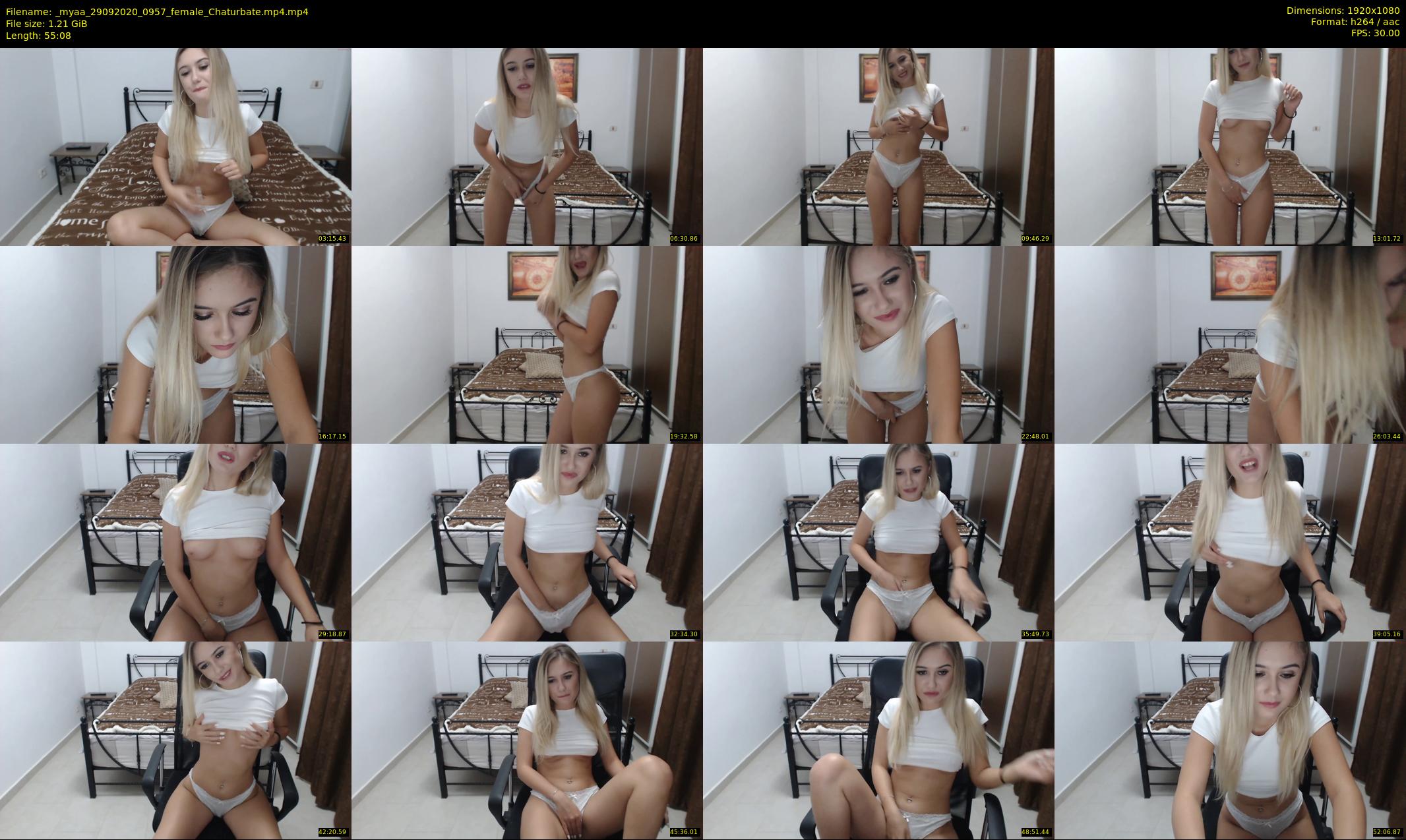 _myaa — 56 minute Chaturbate female cam show recording, 1080p, Sep 29, 2020