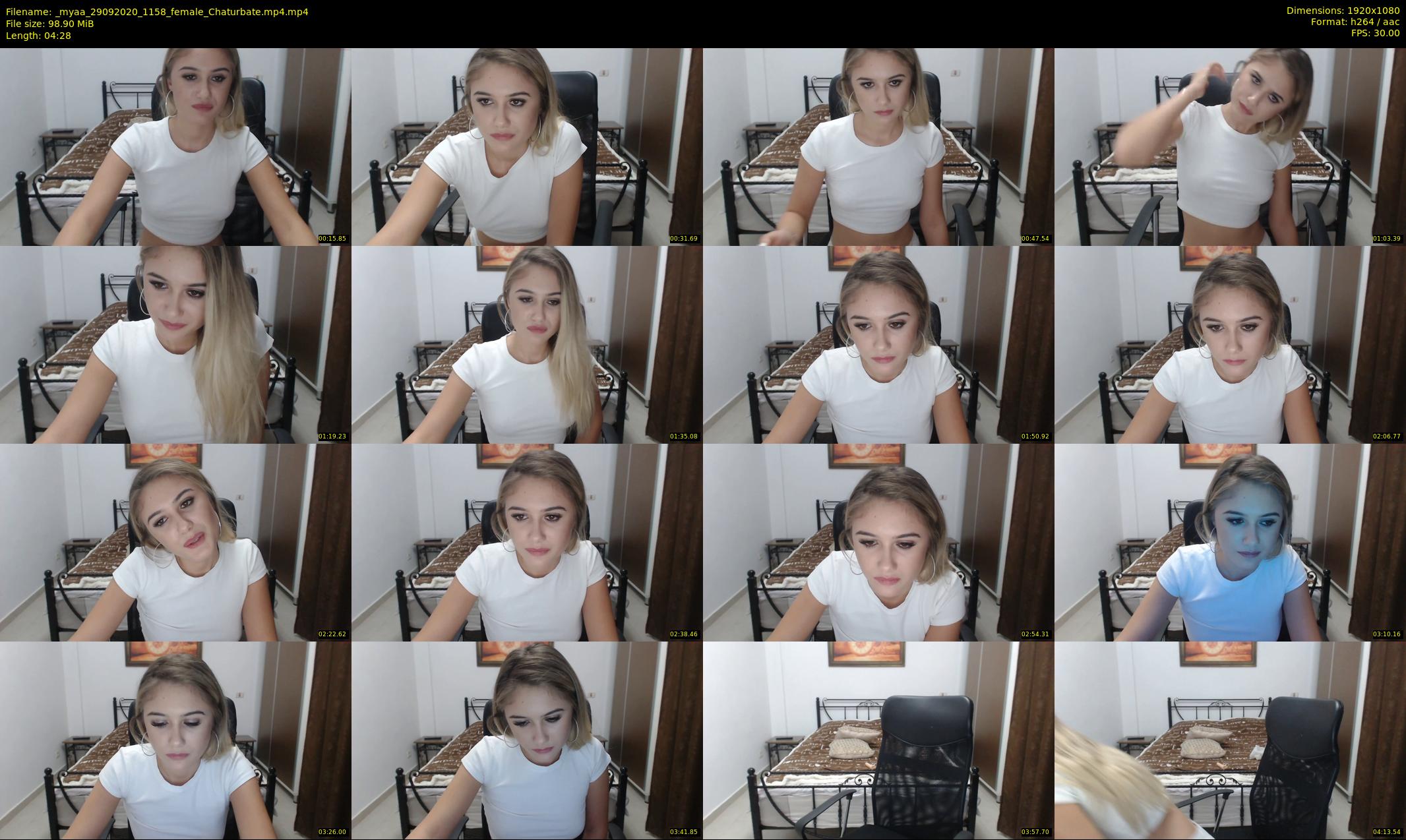 _myaa — 5 minute Chaturbate female cam show recording, 1080p, Sep 29, 2020