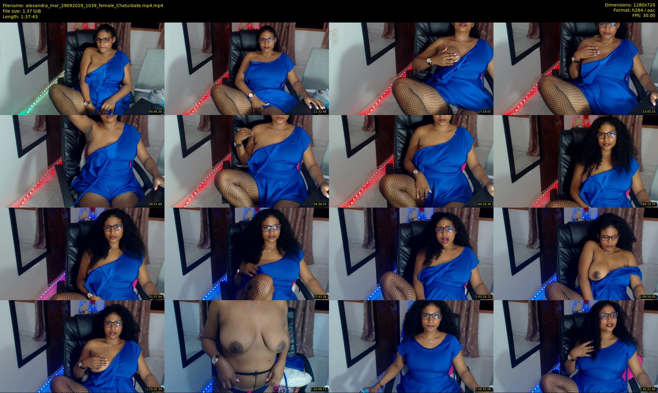 alexandra_mar — 98 minute Chaturbate female cam show recording, 720p, Sep 29, 2020