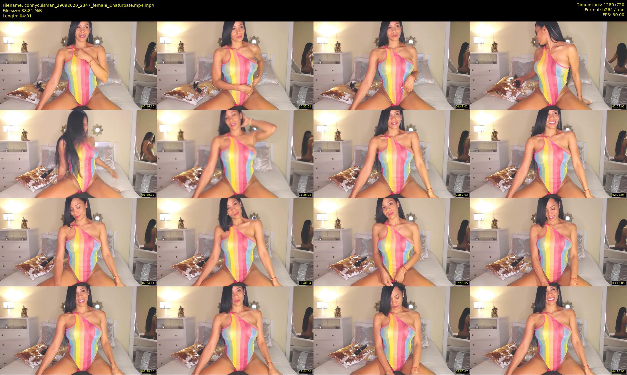 connycuisman — 5 minute Chaturbate female cam show recording, 720p, Sep 29, 2020