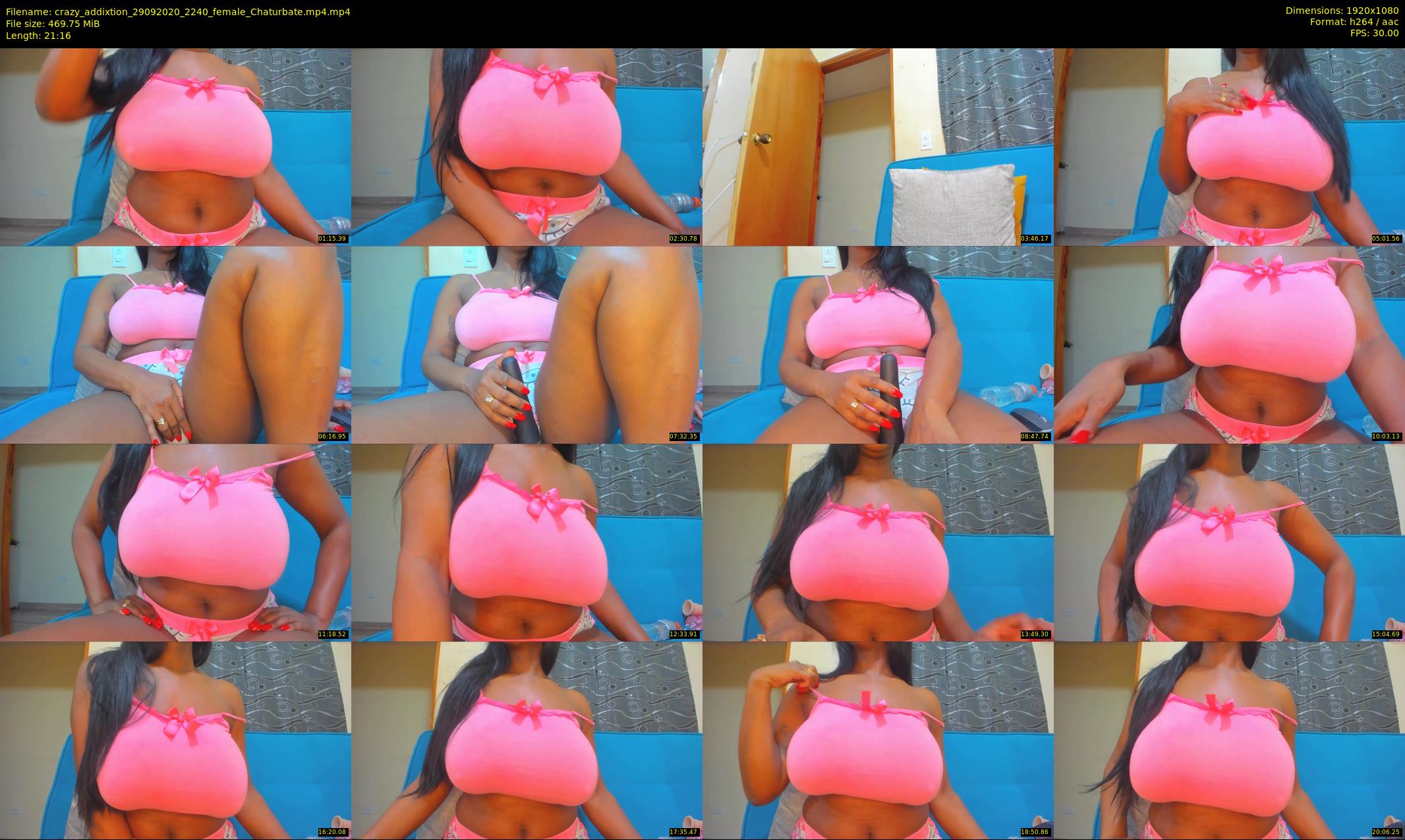 crazy_addixtion — 22 minute Chaturbate female cam show recording, 1080p, Sep 29, 2020