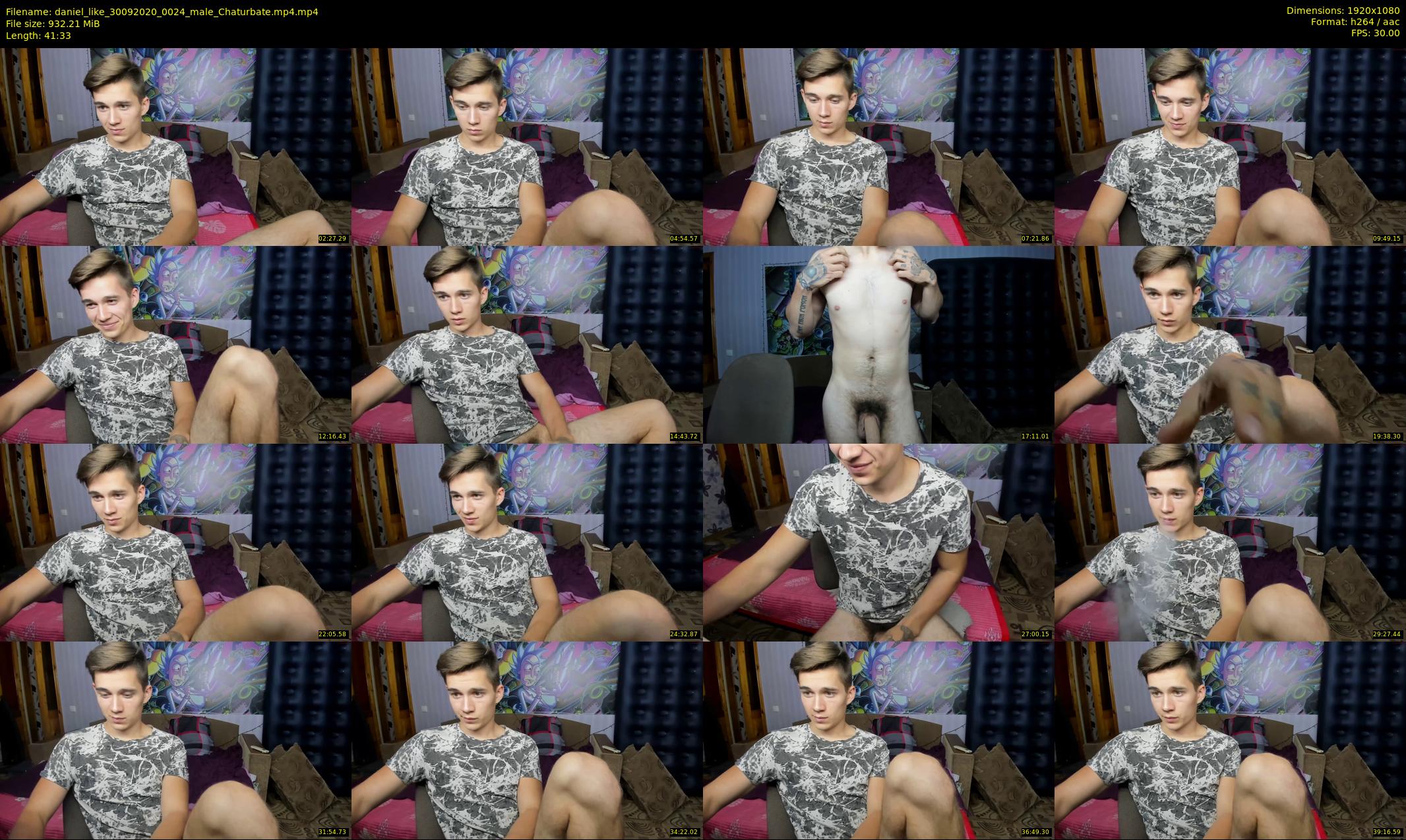daniel_like — 42 minute Chaturbate male cam show recording, 1080p, Sep 30, 2020