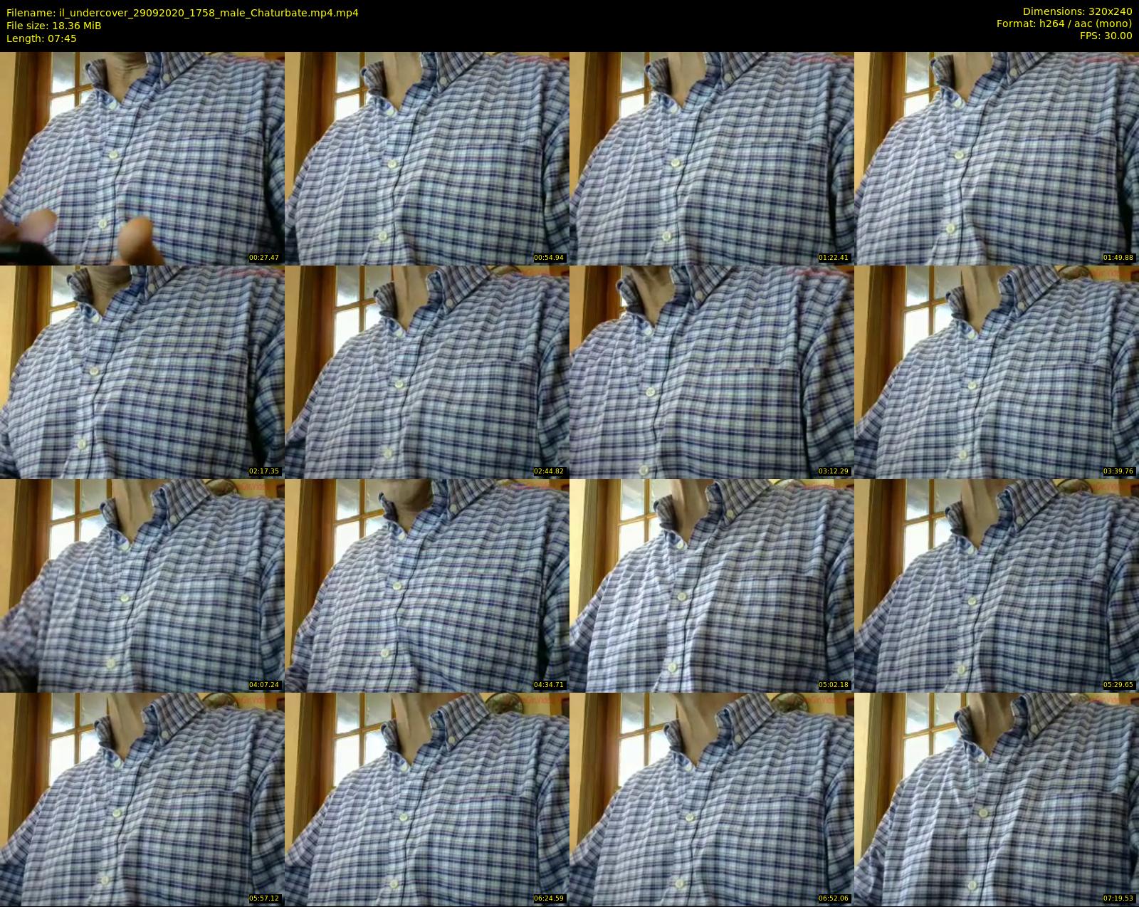 il_undercover — 8 minute Chaturbate male cam show recording, SD, Sep 29, 2020