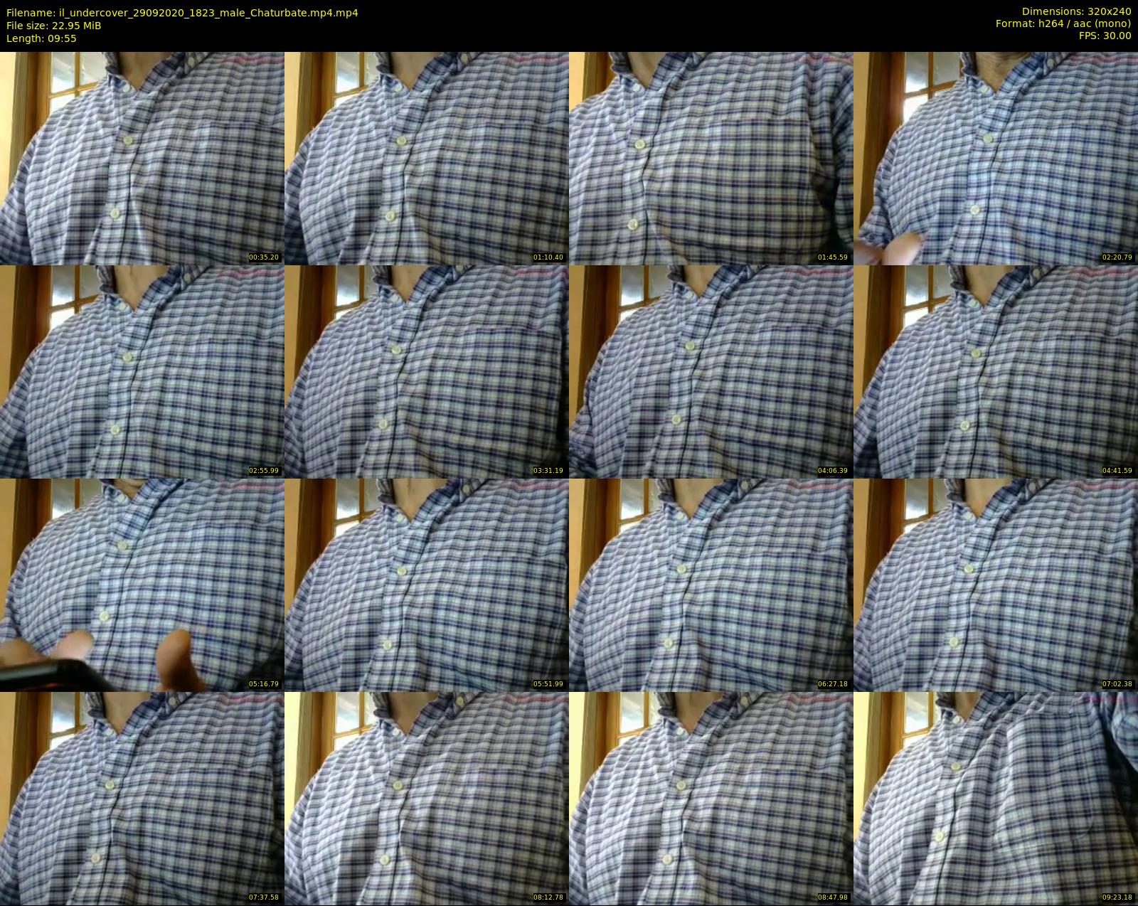 il_undercover — 10 minute Chaturbate male cam show recording, SD, Sep 29, 2020
