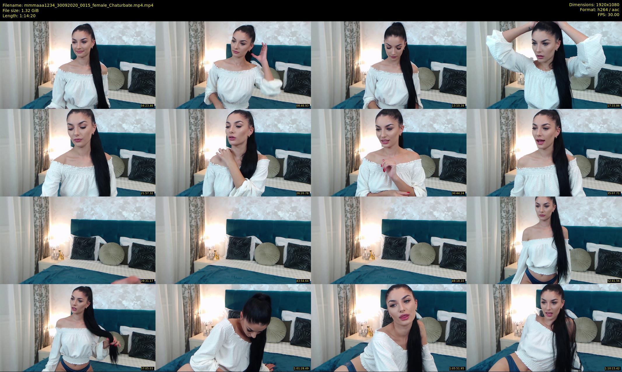 mmmaaa1234 — 75 minute Chaturbate female cam show recording, 1080p, Sep 30, 2020