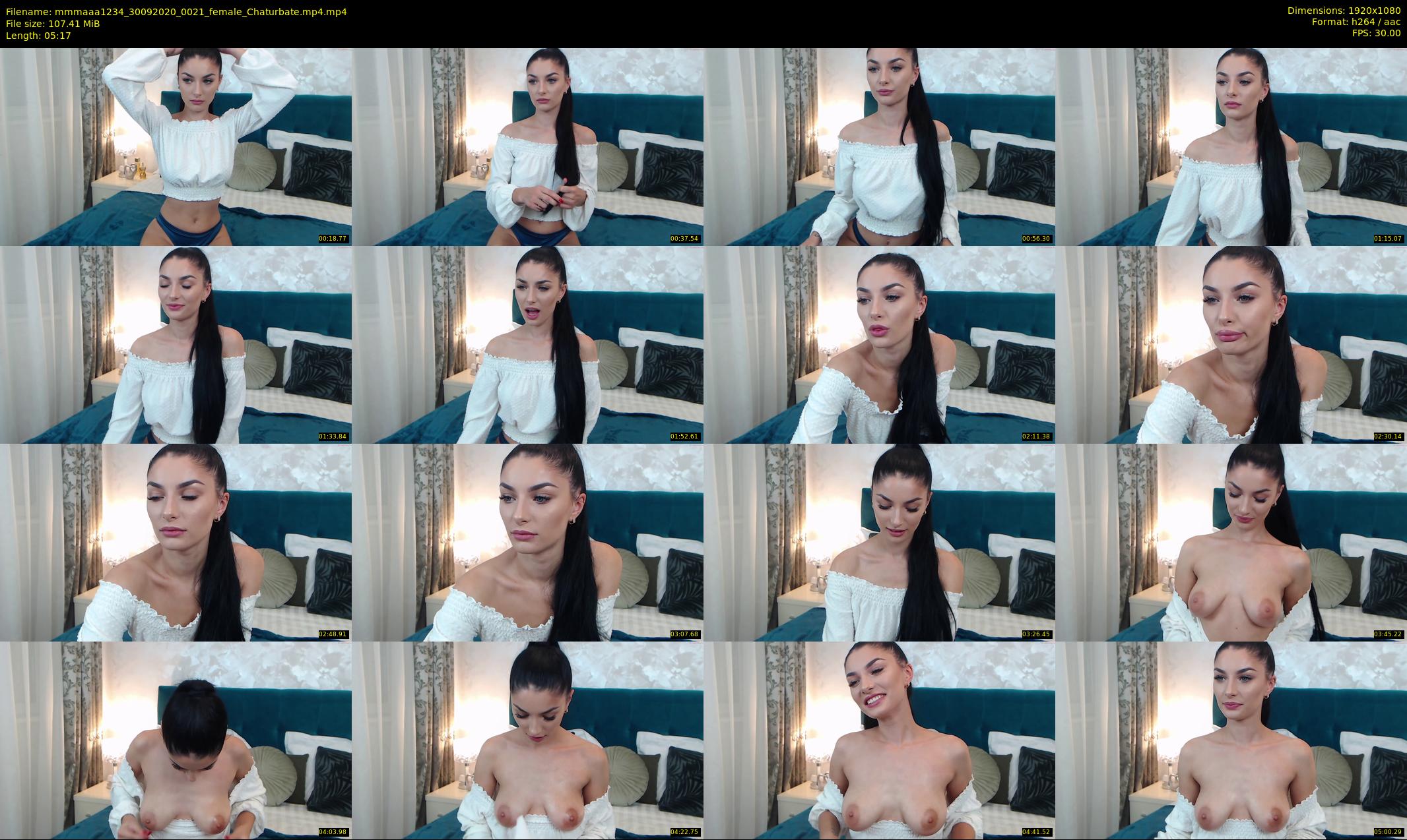 mmmaaa1234 — 6 minute Chaturbate female cam show recording, 1080p, Sep 30, 2020