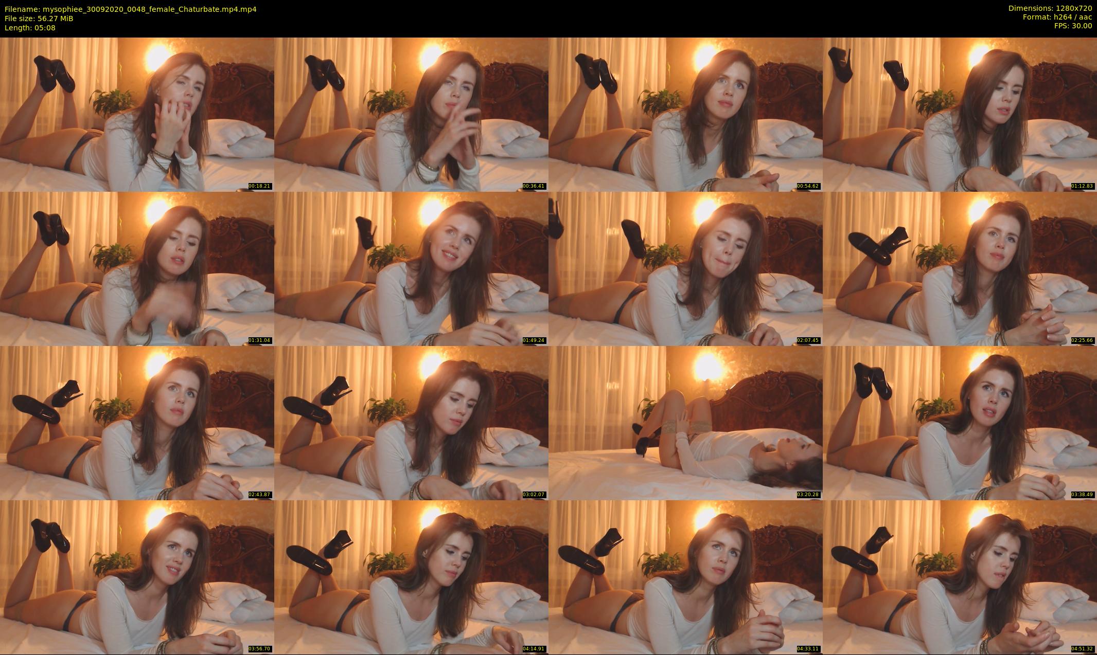mysophiee — 6 minute Chaturbate female cam show recording, 720p, Sep 30, 2020