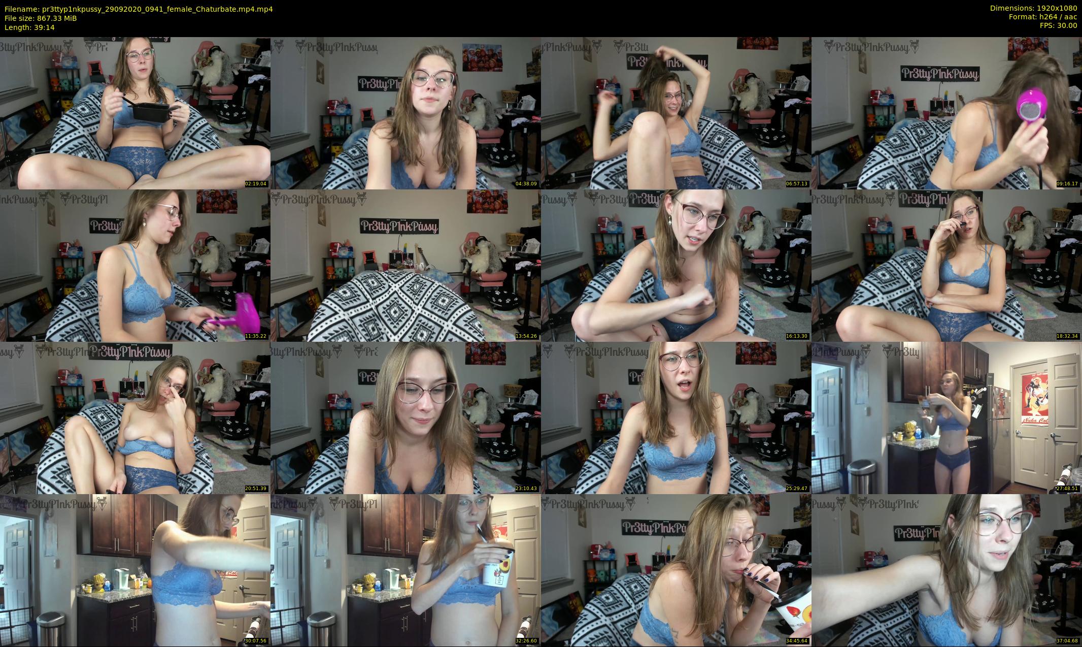 pr3ttyp1nkpussy — 40 minute Chaturbate couple cam show recording, 1080p, Sep 29, 2020