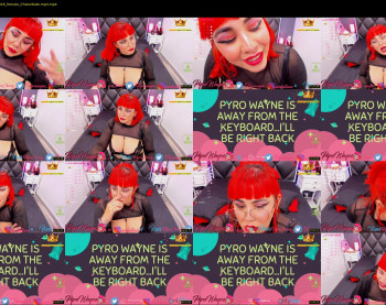 pyrowayne — 59 minute Chaturbate female cam show recording, 720p, Sep 30, 2020