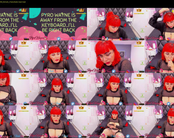 pyrowayne — 59 minute Chaturbate female cam show recording, 720p, Sep 30, 2020