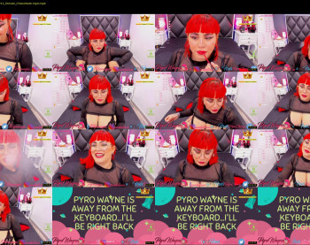 pyrowayne — 59 minute Chaturbate female cam show recording, 720p, Sep 30, 2020