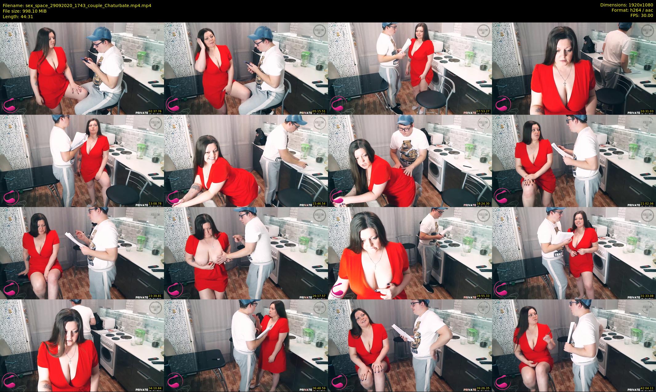 sex_space — 45 minute Chaturbate couple cam show recording, 1080p, Sep 29, 2020
