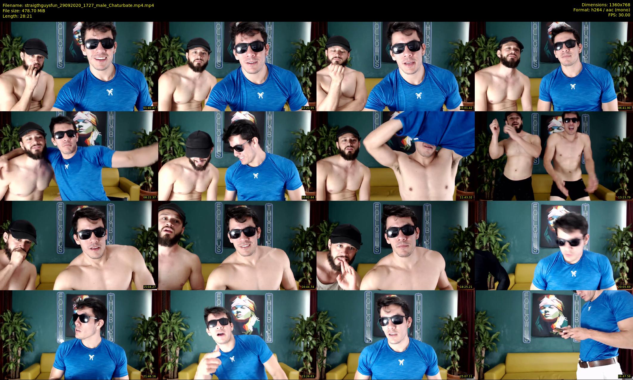 straigthguysfun — 29 minute Chaturbate male cam show recording, 720p, Sep 29, 2020