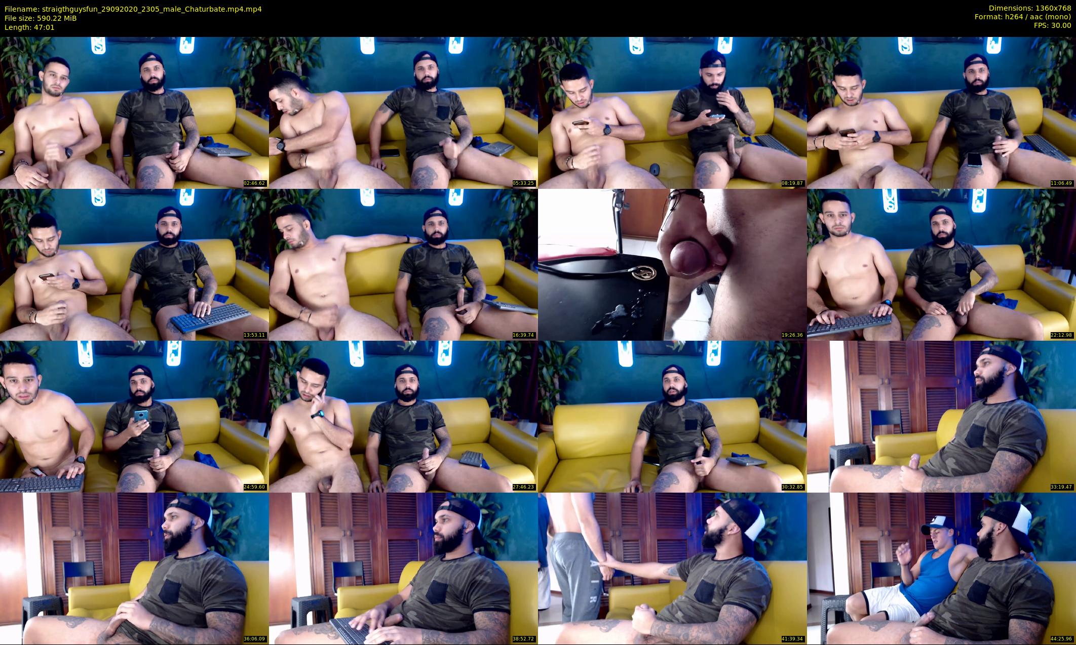 straigthguysfun — 48 minute Chaturbate male cam show recording, 720p, Sep 29, 2020