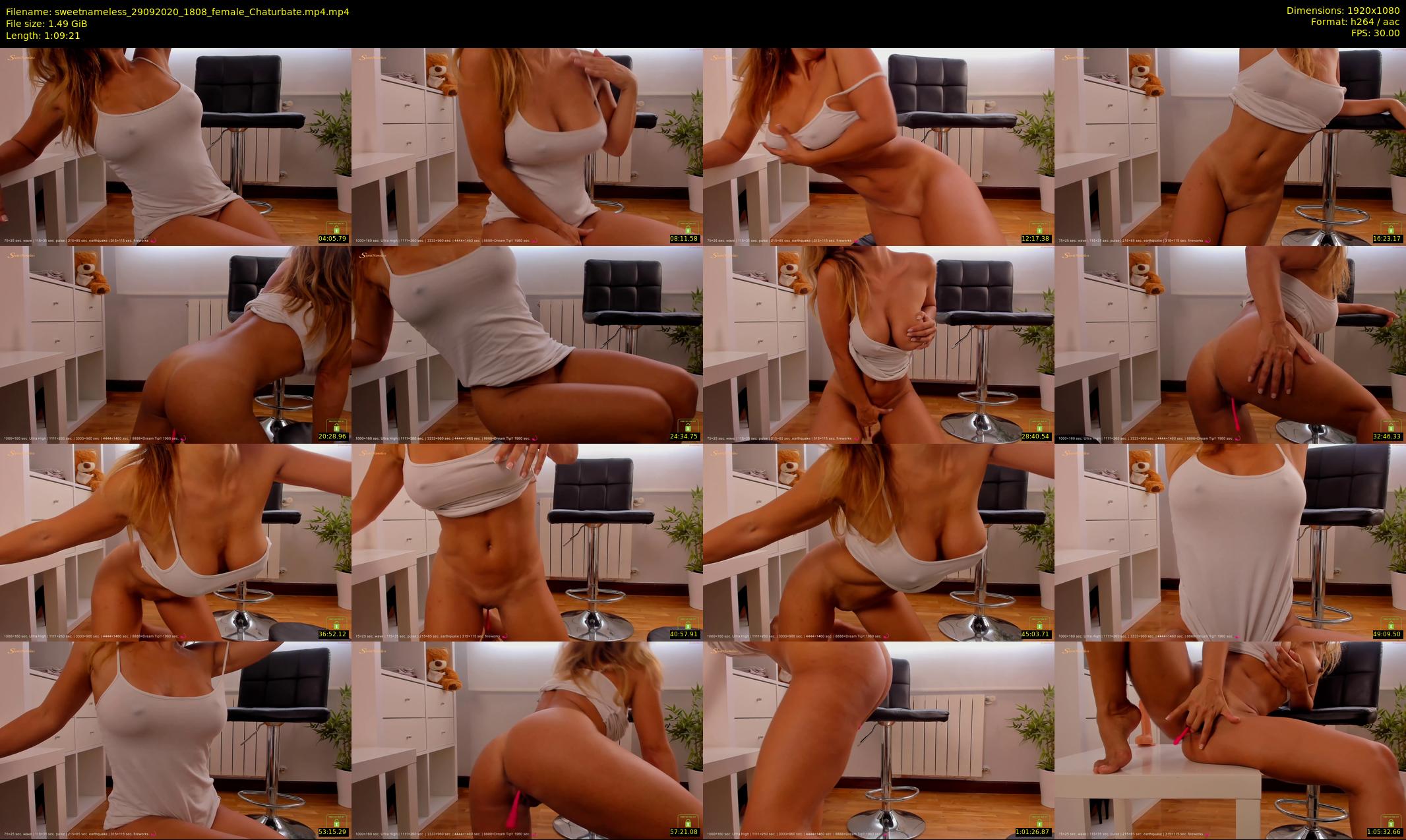 sweetnameless — 70 minute Chaturbate couple cam show recording, 1080p, Sep 29, 2020