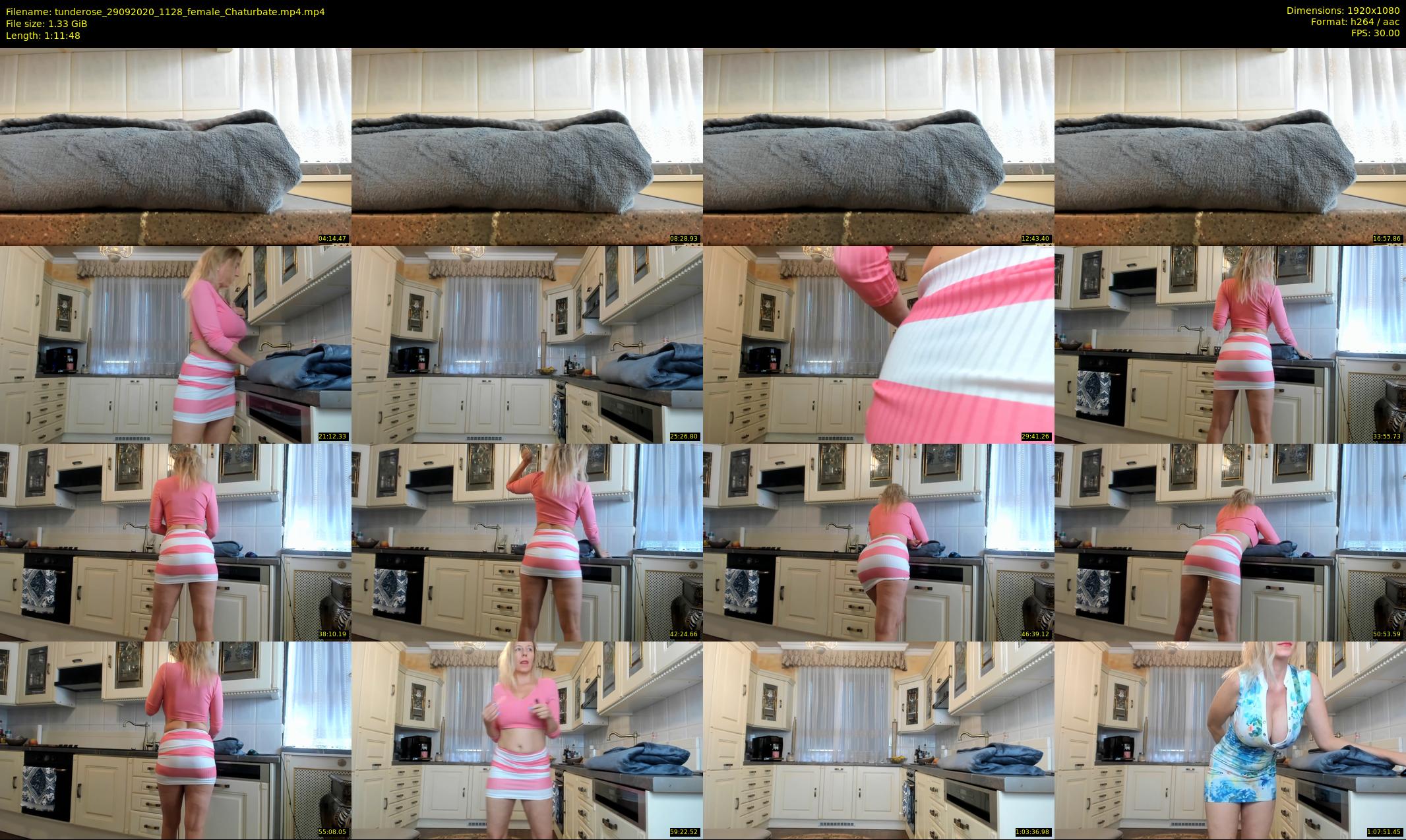 tunderose — 72 minute Chaturbate female cam show recording, 1080p, Sep 29, 2020