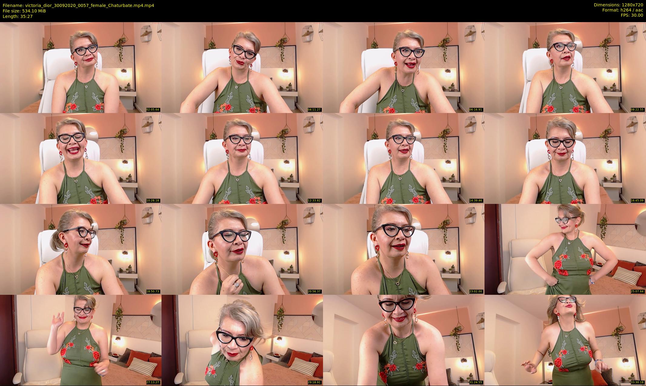 victoria_dior — 36 minute Chaturbate female cam show recording, 720p, Sep 30, 2020