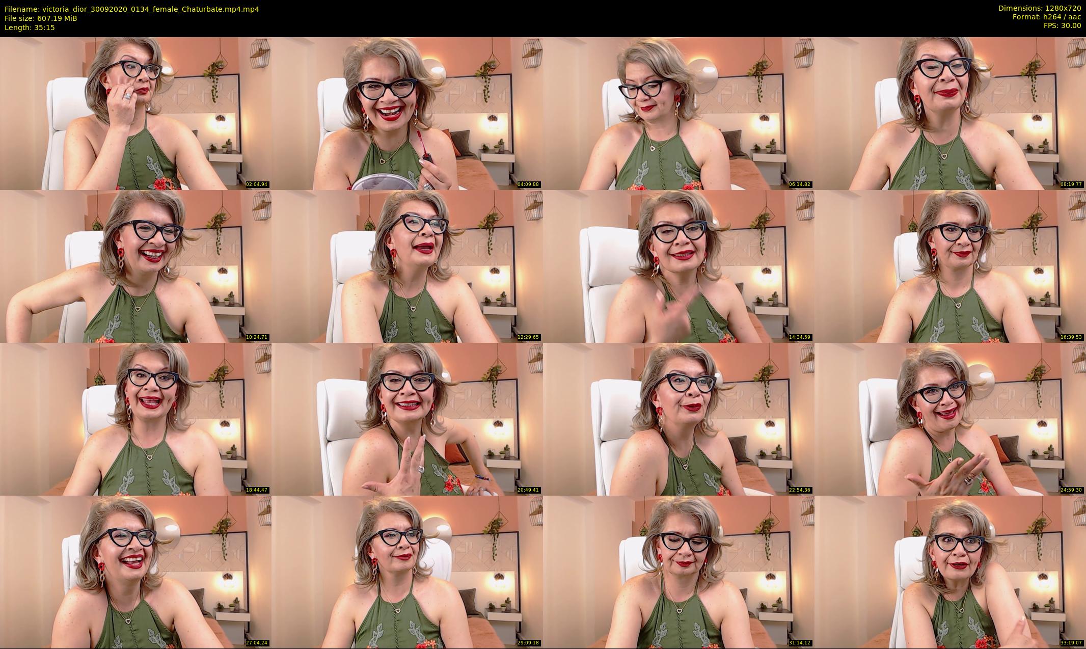 victoria_dior — 36 minute Chaturbate female cam show recording, 720p, Sep 30, 2020