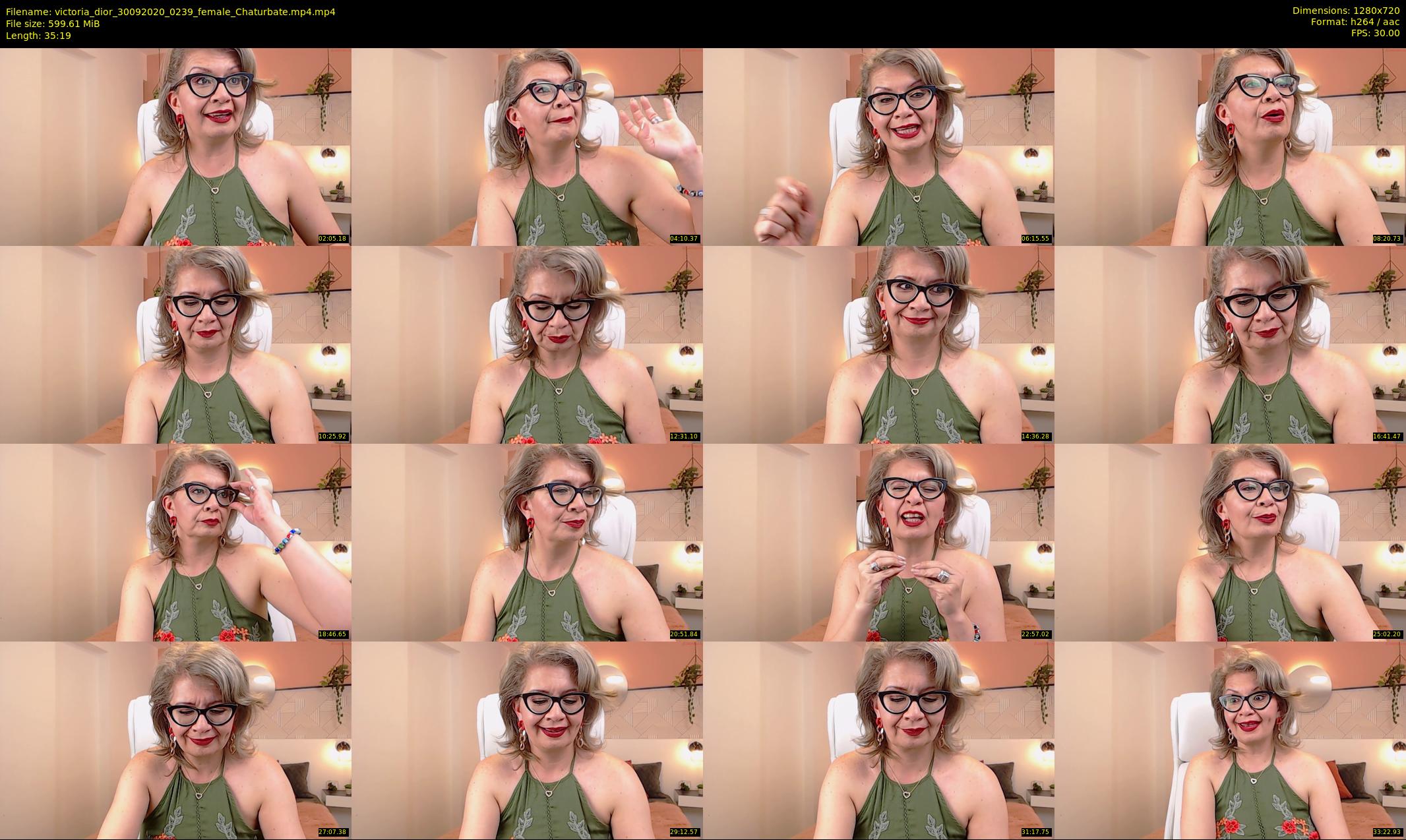 victoria_dior — 36 minute Chaturbate female cam show recording, 720p, Sep 30, 2020