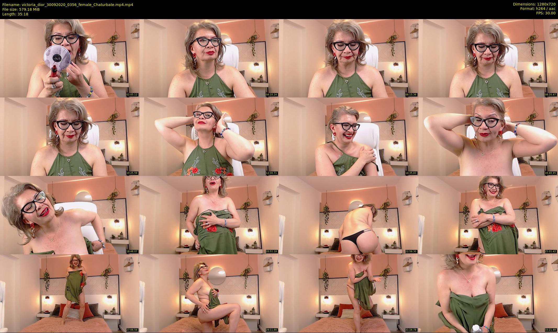 victoria_dior — 36 minute Chaturbate female cam show recording, 720p, Sep 30, 2020