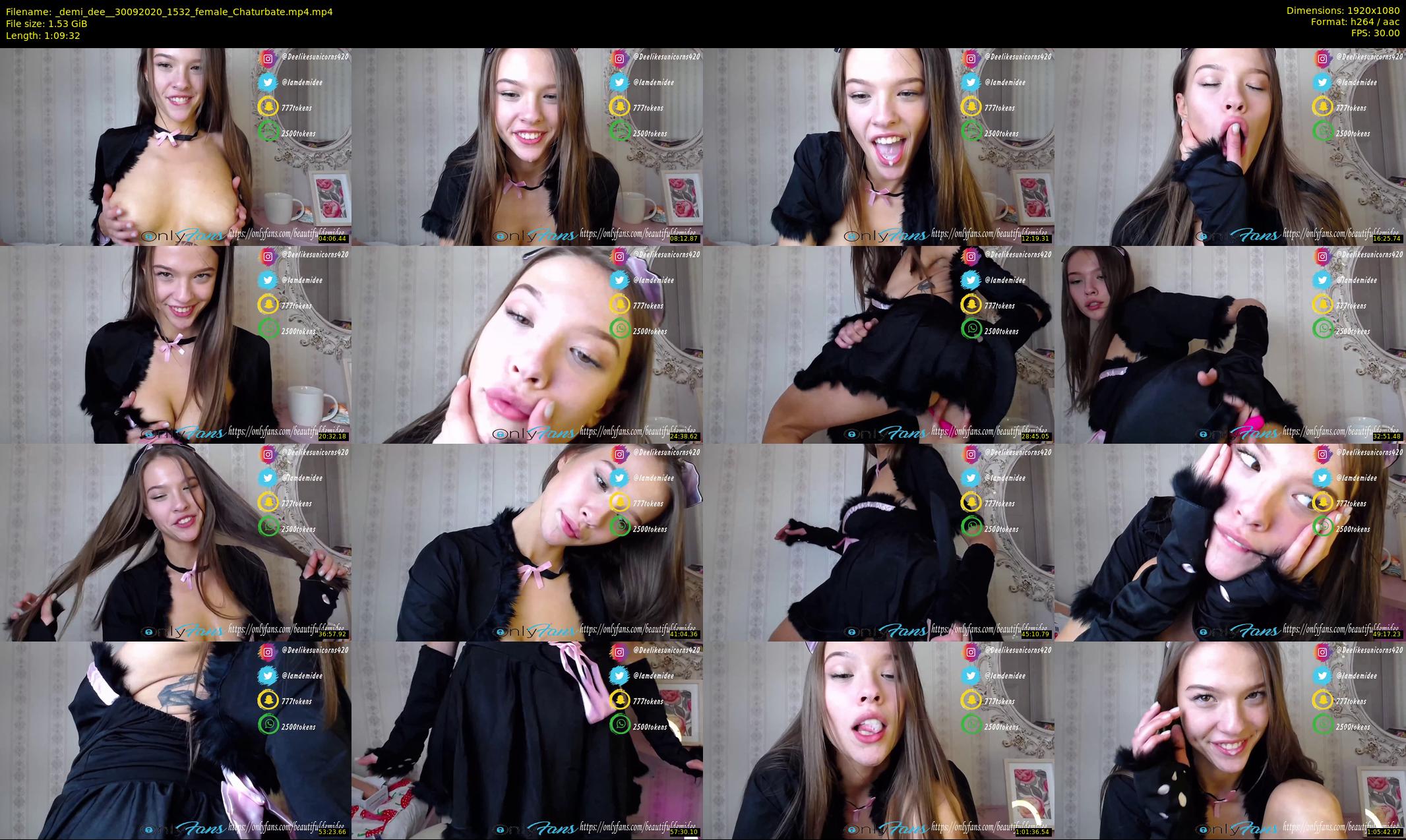 _demi_dee_ — 70 minute Chaturbate female cam show recording, 1080p, Sep 30, 2020