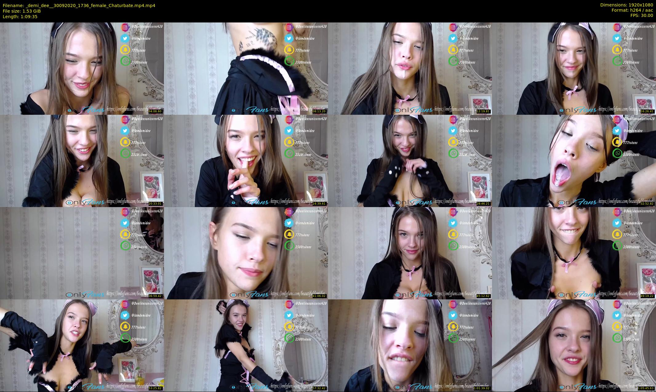 _demi_dee_ — 70 minute Chaturbate female cam show recording, 1080p, Sep 30, 2020