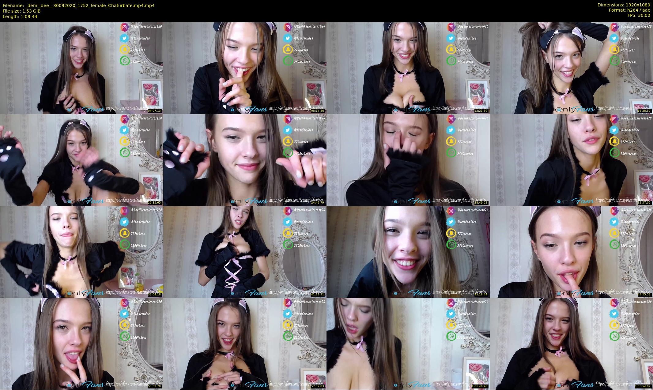 _demi_dee_ — 70 minute Chaturbate female cam show recording, 1080p, Sep 30, 2020