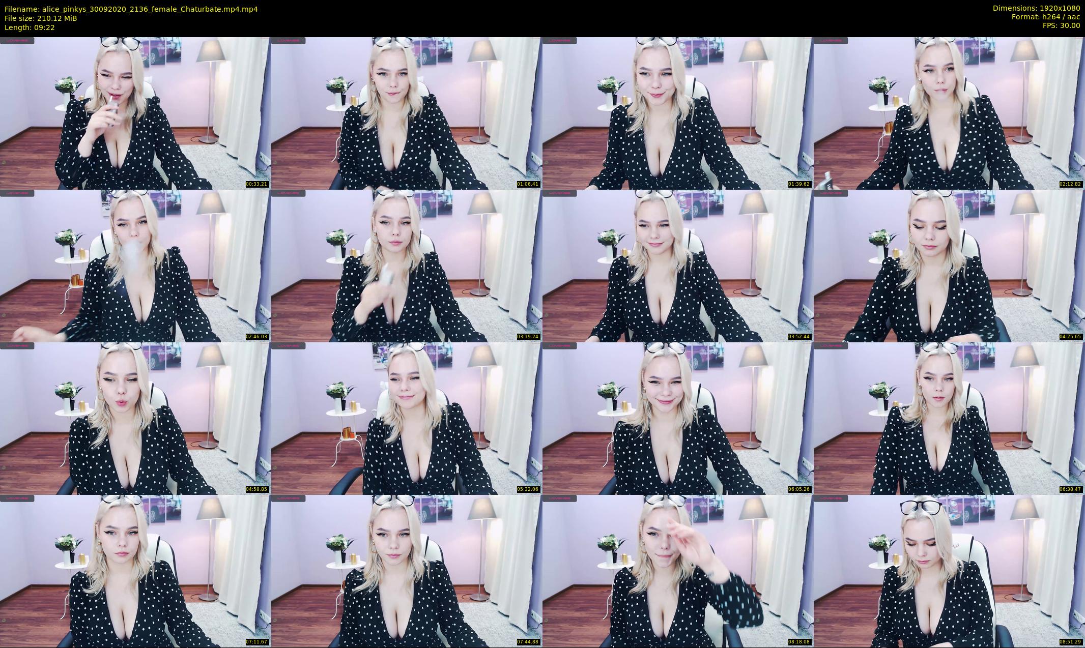 alice_pinkys — 10 minute Chaturbate female cam show recording, 1080p, Sep 30, 2020