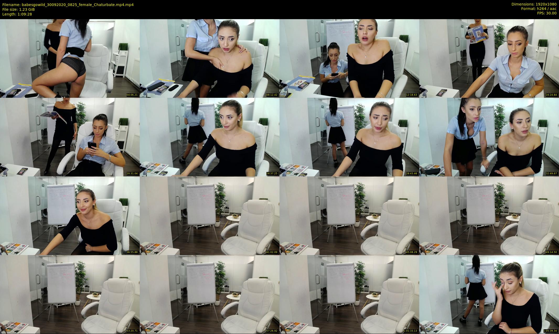 babesgowild — 70 minute Chaturbate couple cam show recording, 1080p, Sep 30, 2020