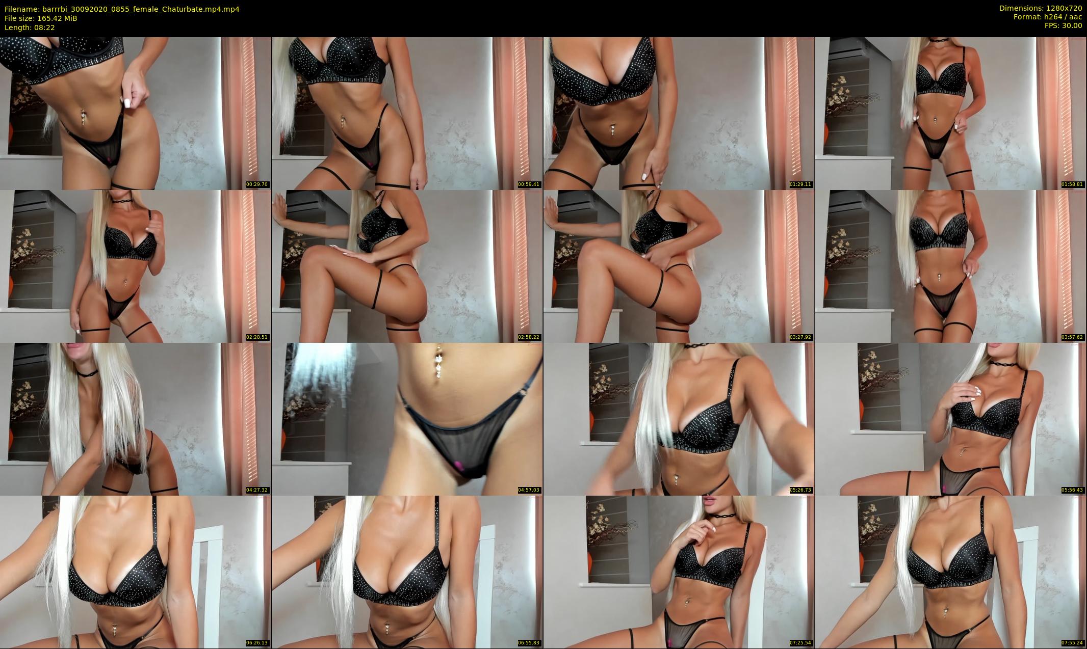 barrrbi — 9 minute Chaturbate female cam show recording, 720p, Sep 30, 2020