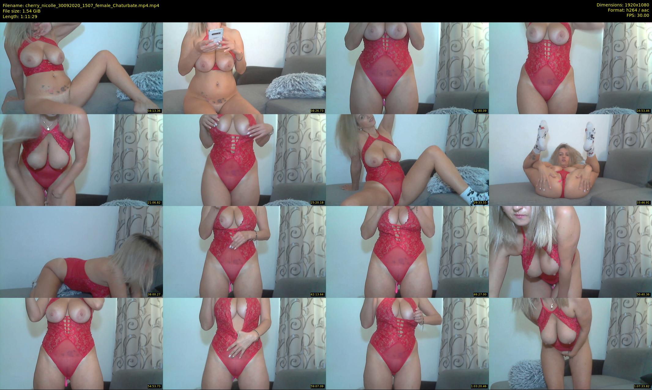 cherry_nicolle — 72 minute Chaturbate female cam show recording, 1080p, Sep 30, 2020