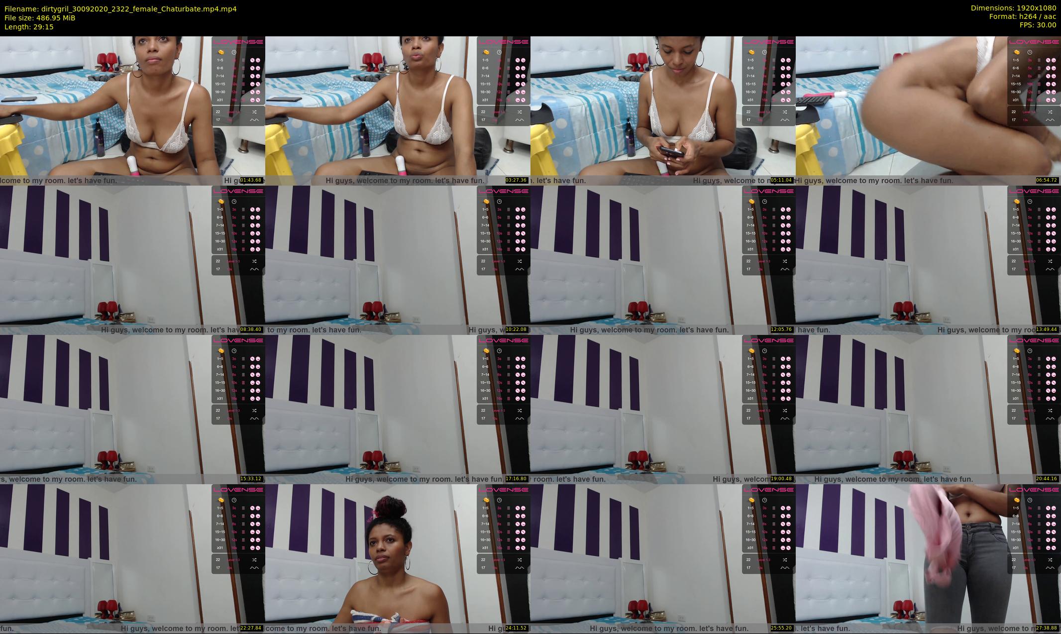dirtygril — 30 minute Chaturbate female cam show recording, 1080p, Sep 30, 2020