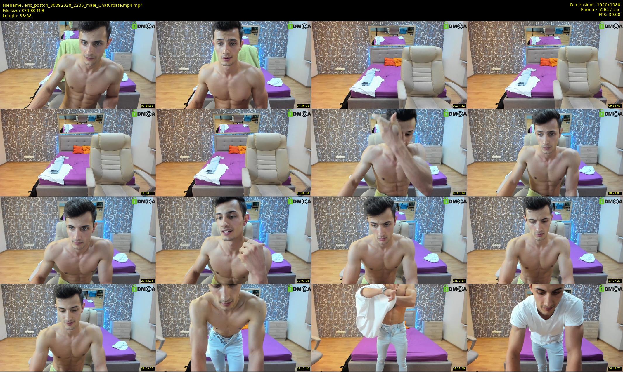 eric_poston — 39 minute Chaturbate male cam show recording, 1080p, Sep 30, 2020