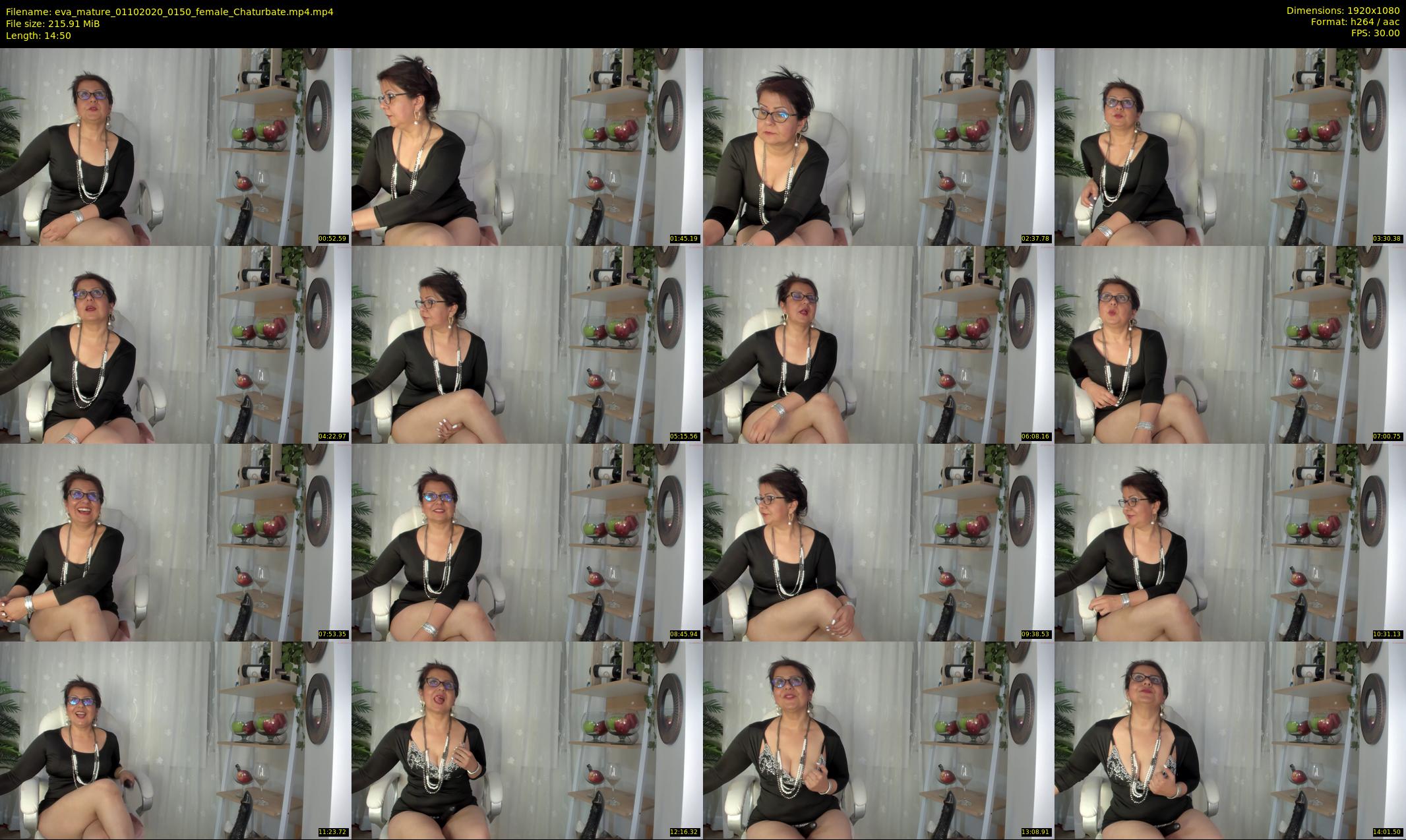 eva_mature — 15 minute Chaturbate female cam show recording, 1080p, Oct 1, 2020