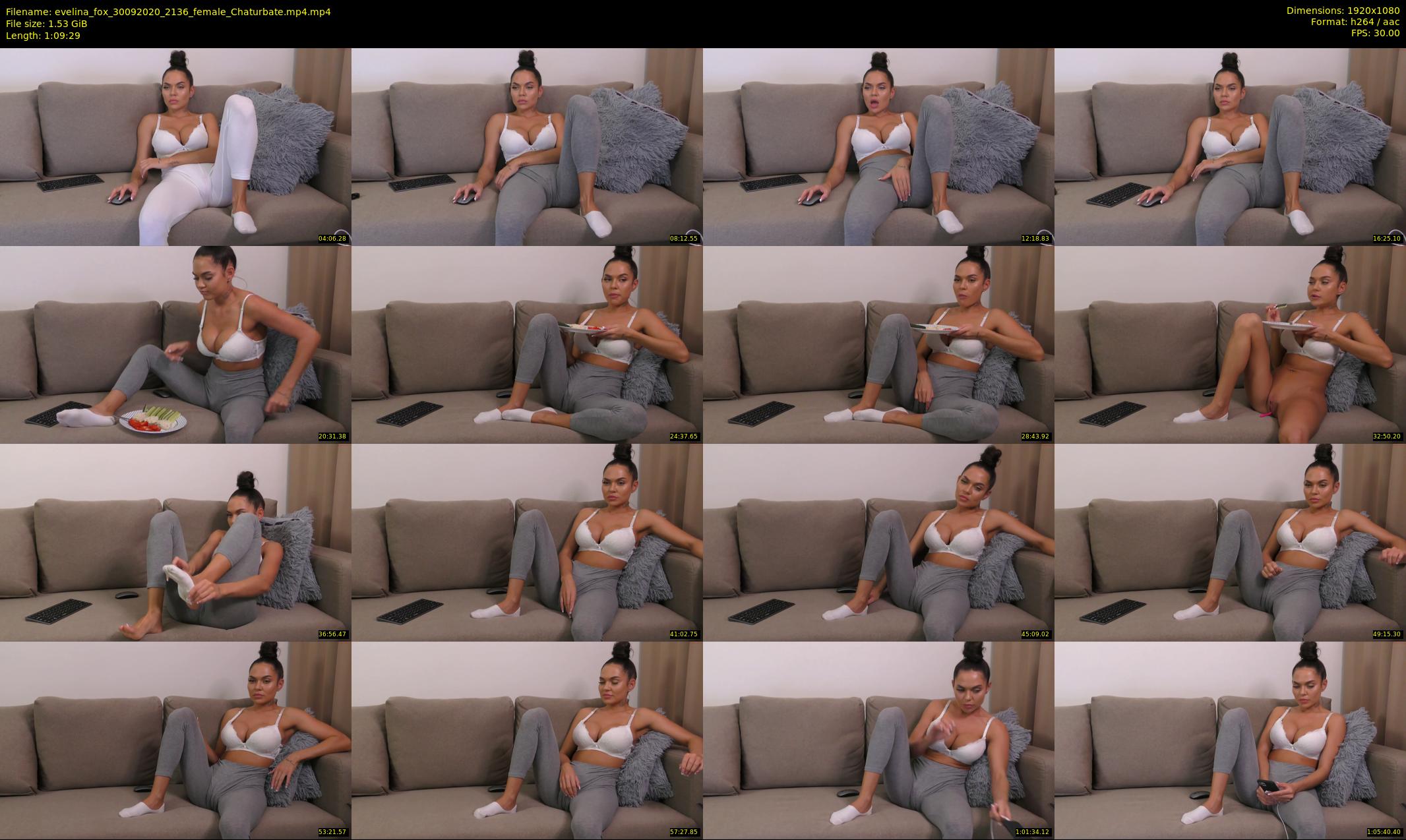 evelina_fox — 70 minute Chaturbate female cam show recording, 1080p, Sep 30, 2020