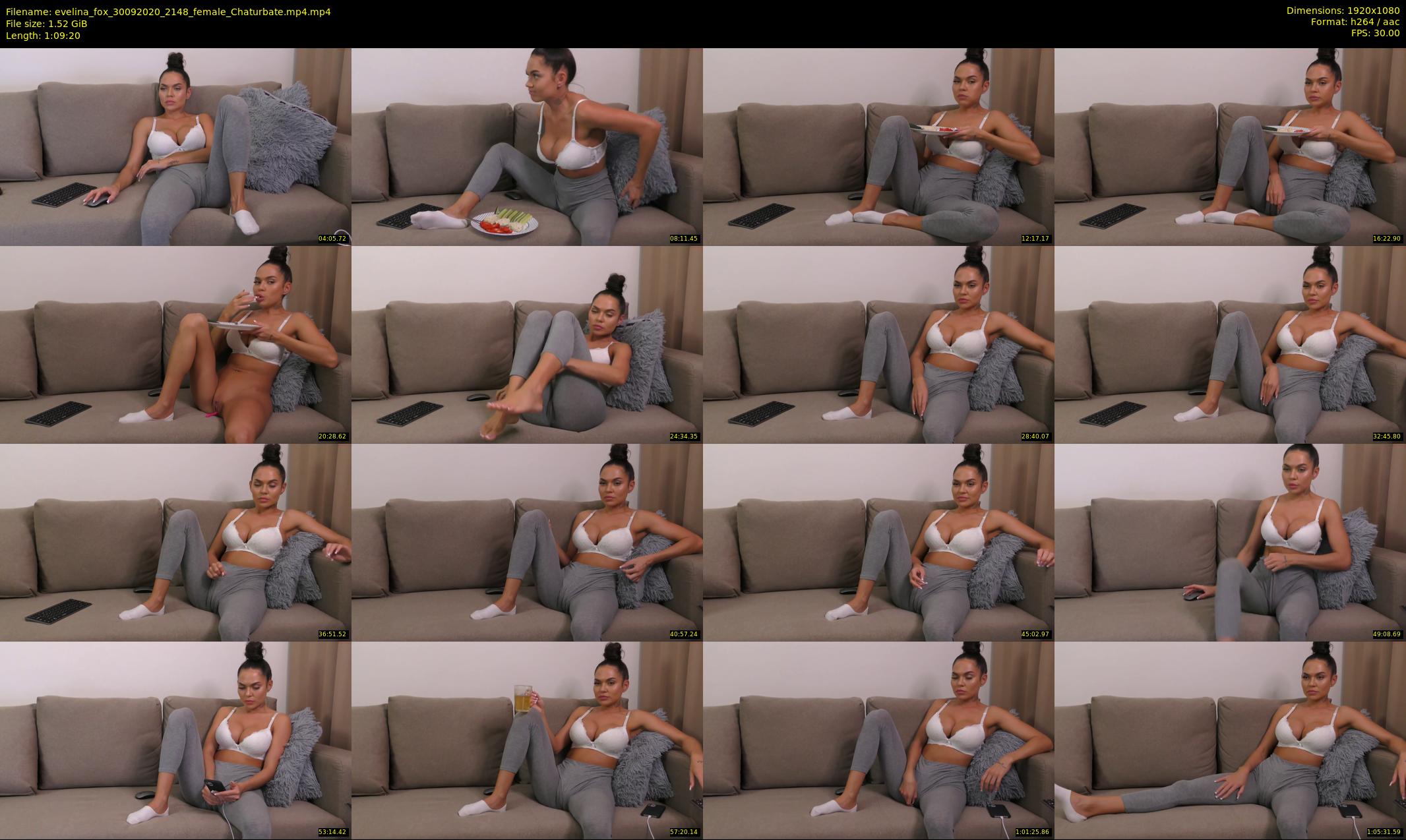 evelina_fox — 70 minute Chaturbate female cam show recording, 1080p, Sep 30, 2020