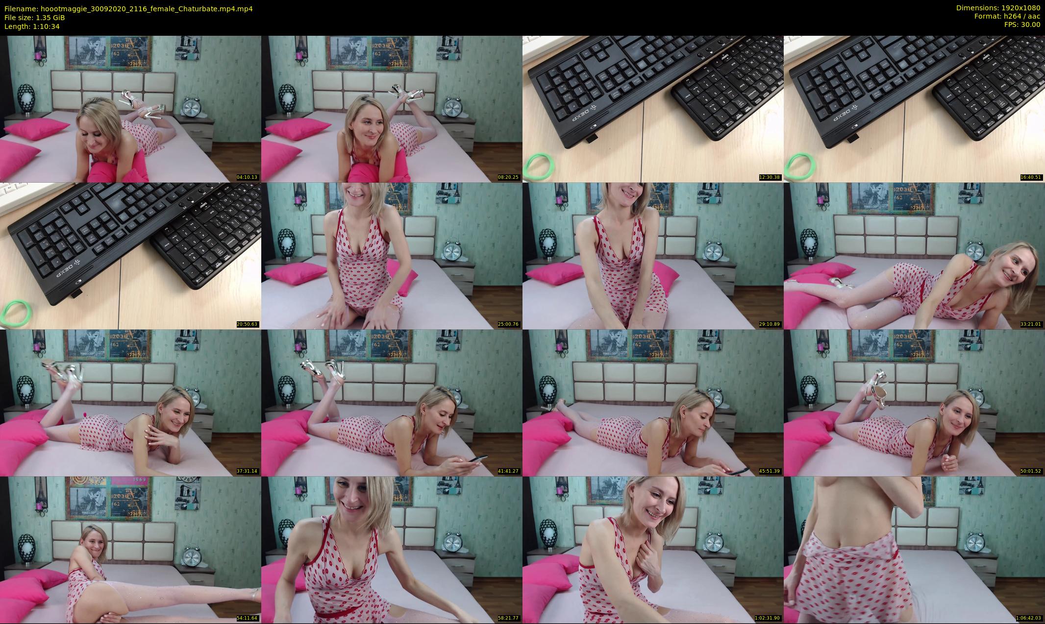 hoootmaggie — 71 minute Chaturbate couple cam show recording, 1080p, Sep 30, 2020