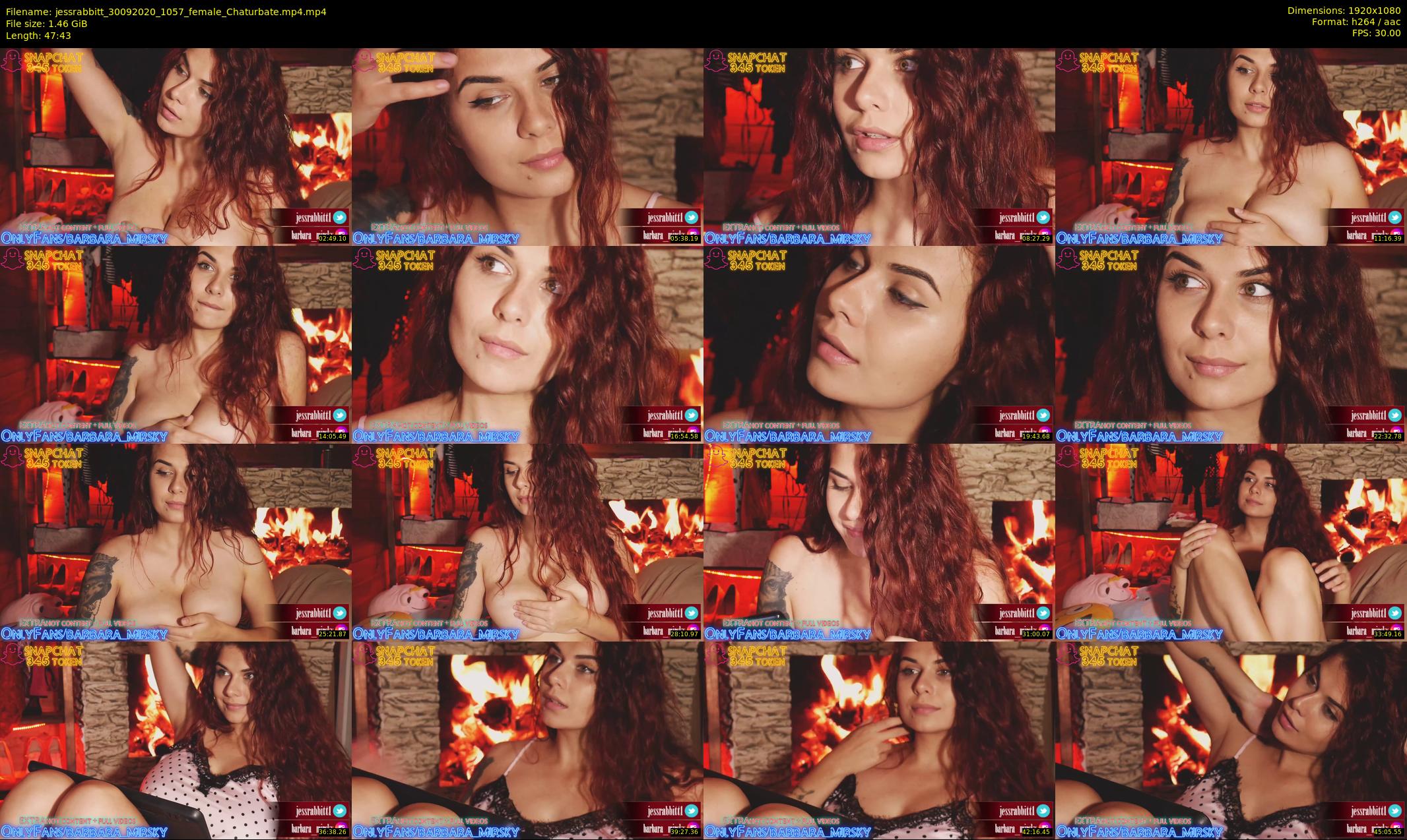 jessrabbitt — 48 minute Chaturbate female cam show recording, 1080p, Sep 30, 2020