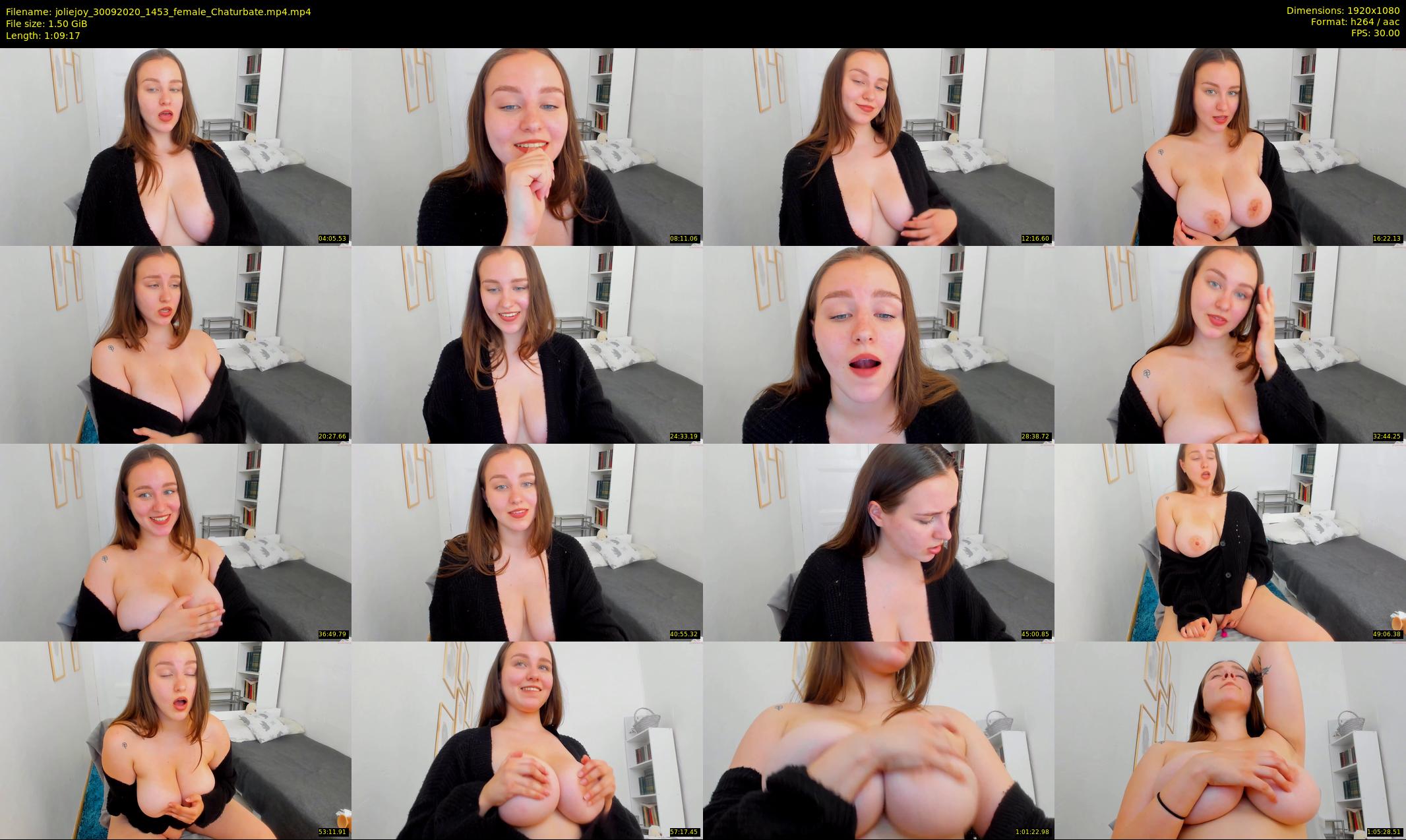 joliejoy — 70 minute Chaturbate female cam show recording, 1080p, Sep 30, 2020