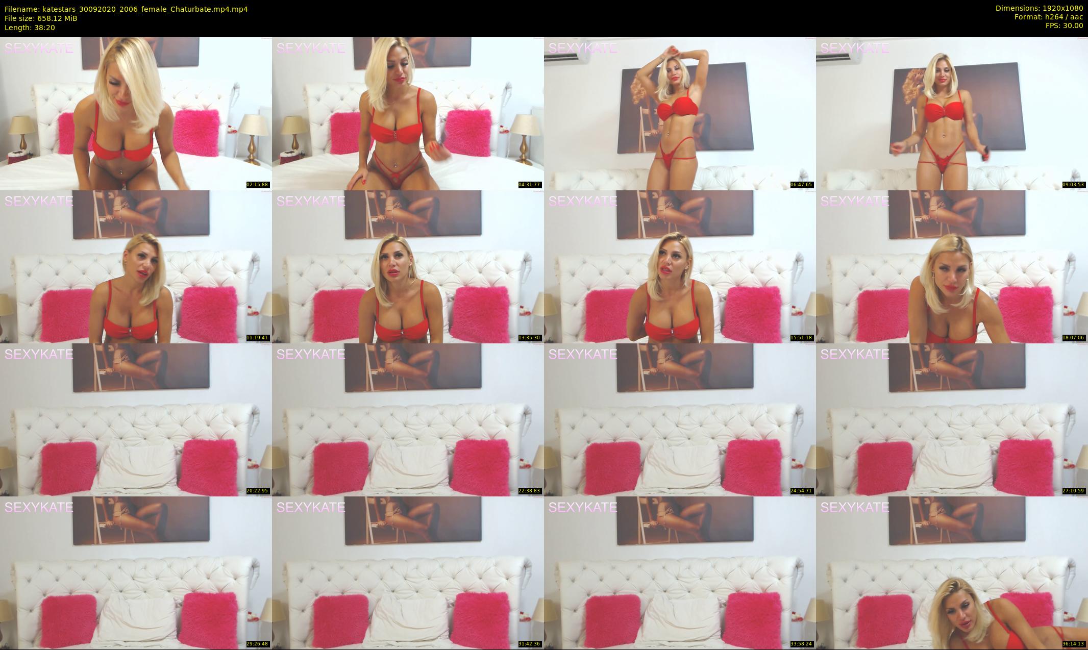 katestars — 39 minute Chaturbate female cam show recording, 1080p, Sep 30, 2020