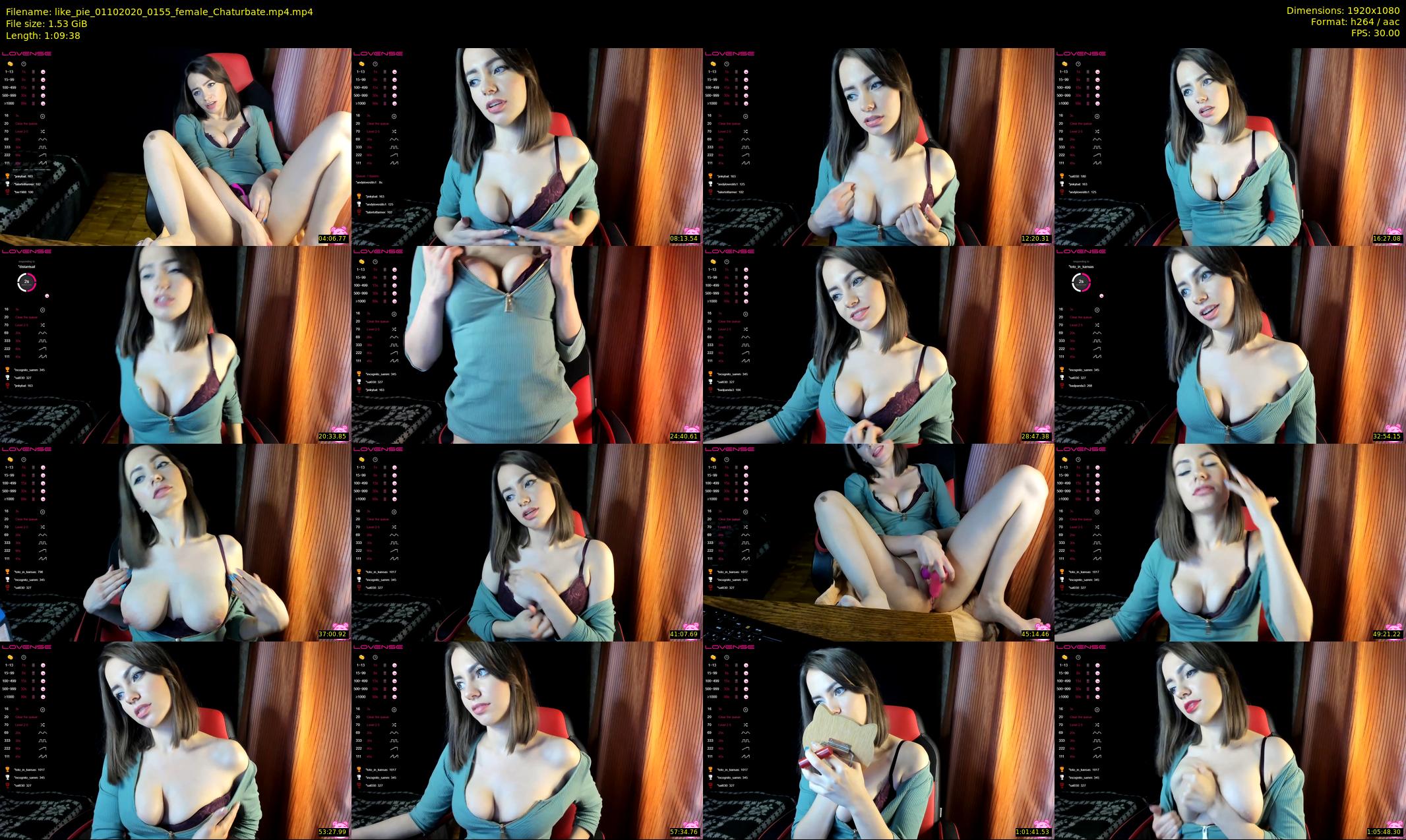 like_pie — 70 minute Chaturbate couple cam show recording, 1080p, Oct 1, 2020