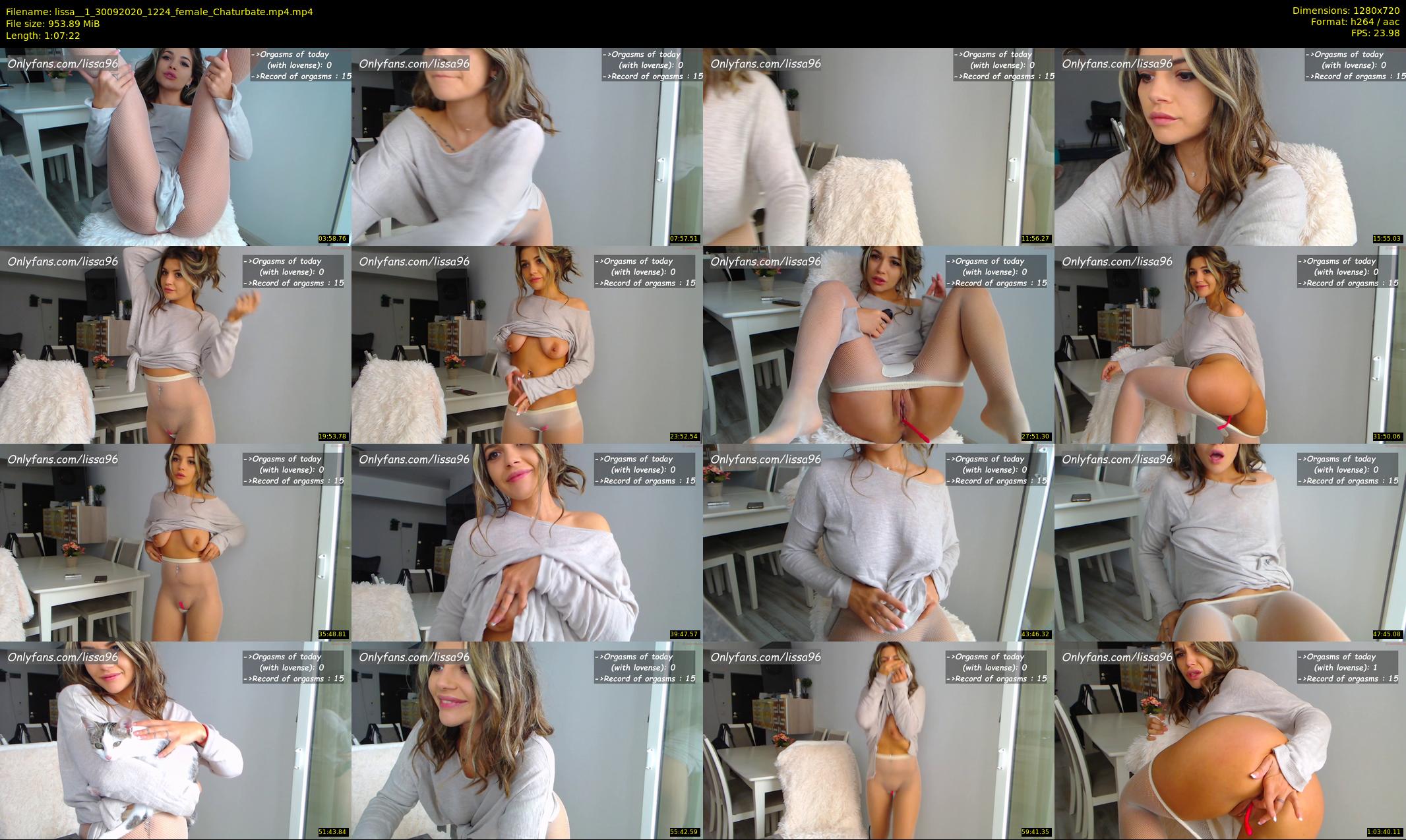 lissa__1 — 68 minute Chaturbate female cam show recording, 720p, Sep 30, 2020