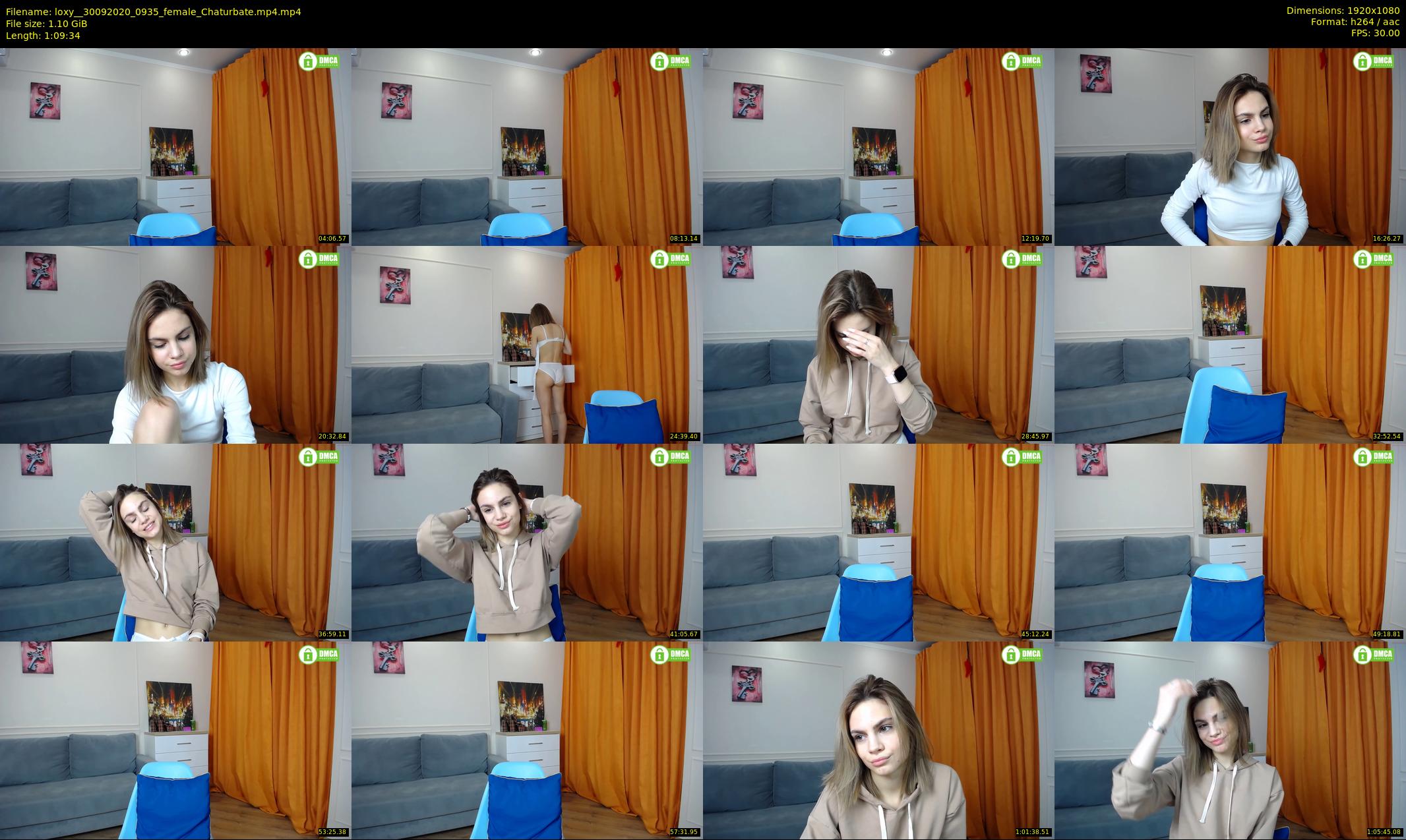 loxy_ — 70 minute Chaturbate female cam show recording, 1080p, Sep 30, 2020
