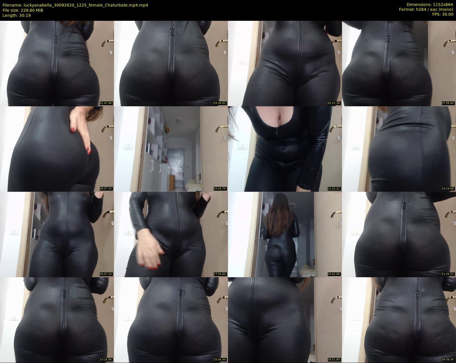 luckyanabella — 31 minute Chaturbate female cam show recording, 720p, Sep 30, 2020