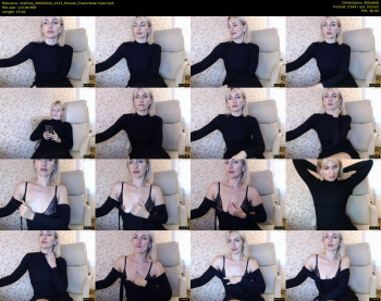 mallinia — 20 minute Chaturbate female cam show recording, 480p, Sep 30, 2020