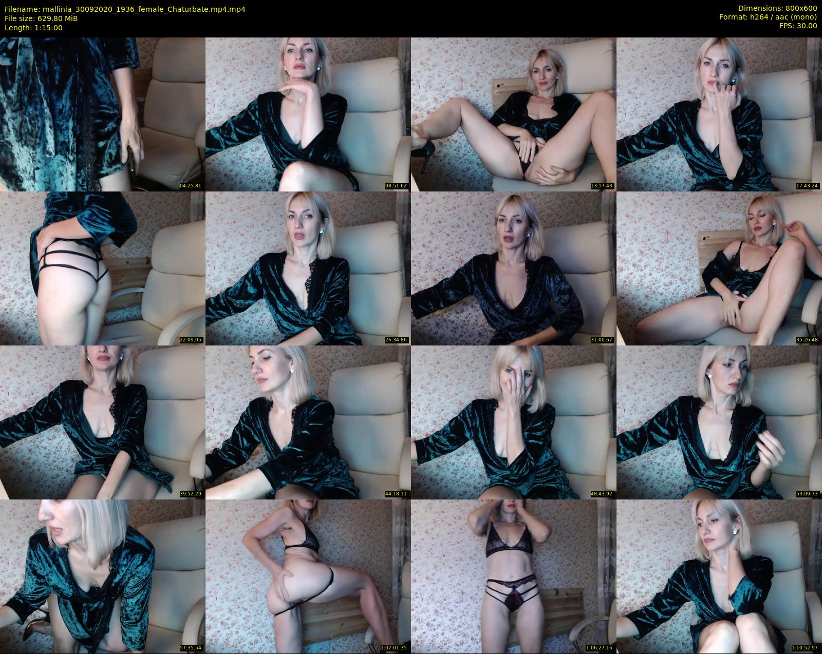 mallinia — 75 minute Chaturbate female cam show recording, 480p, Sep 30, 2020