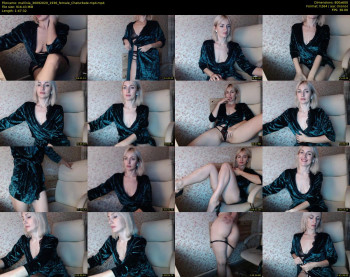 mallinia — 108 minute Chaturbate female cam show recording, 480p, Sep 30, 2020