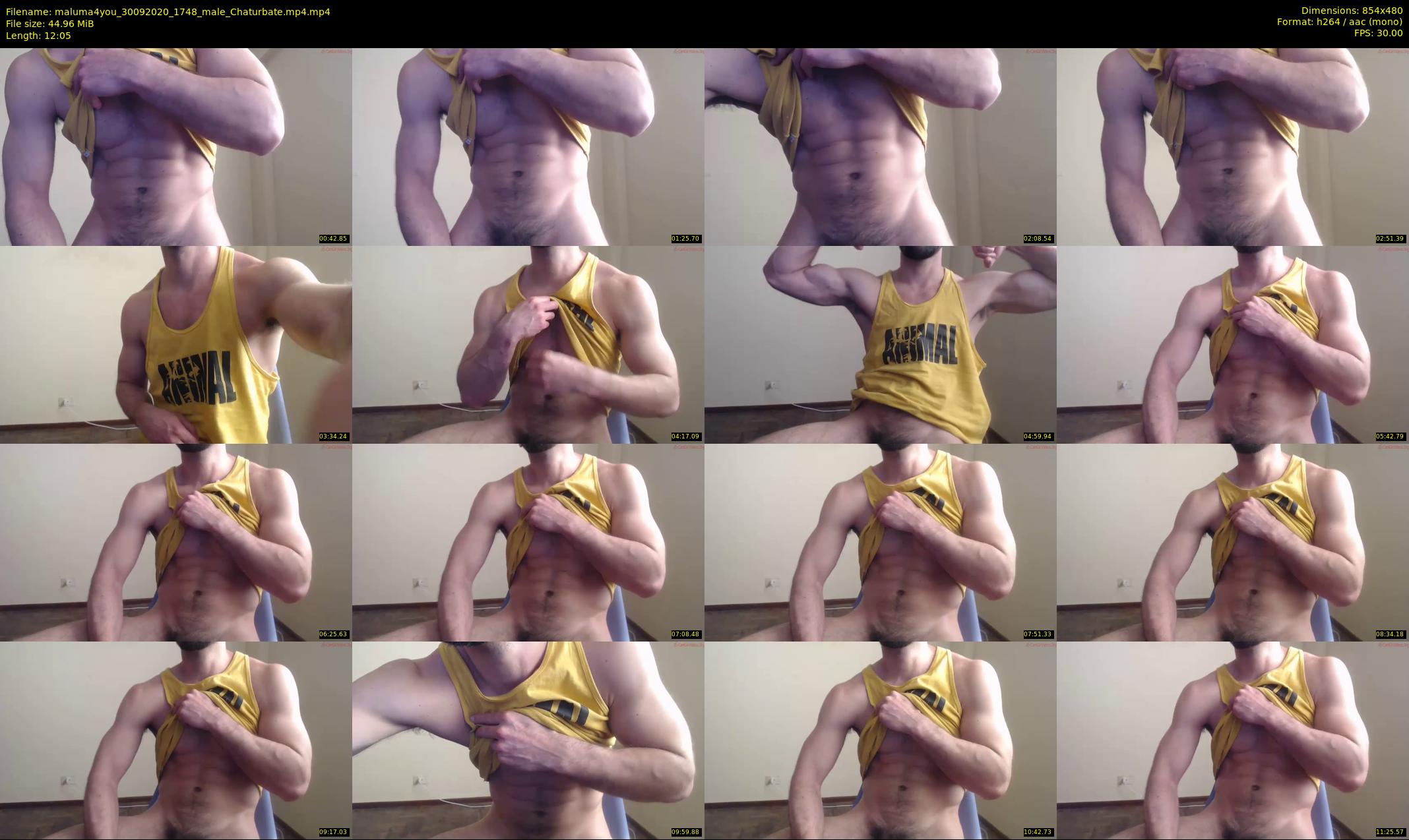 maluma4you — 13 minute Chaturbate male cam show recording, 480p, Sep 30, 2020